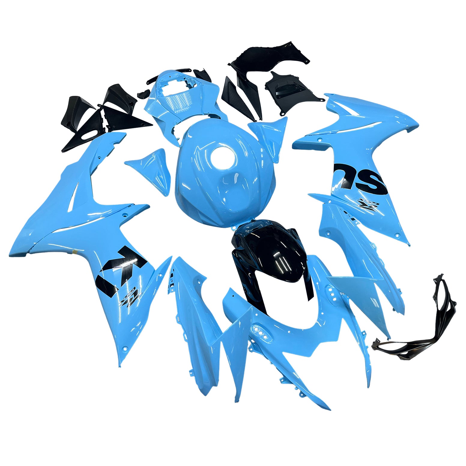 Amotopart Suzuki GSXR 600/750 2011-2025 K11 Fairing Kit Bodywork Plastic ABS