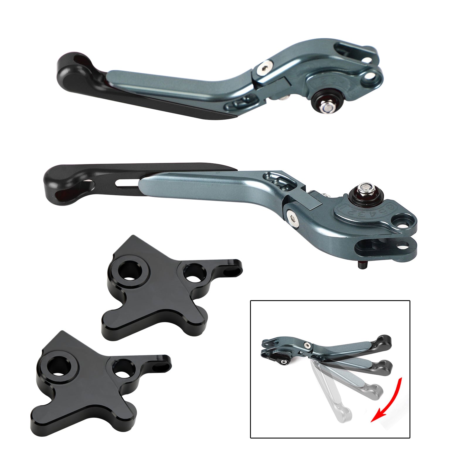 Adjustable Clutch Brake Lever fit for Piaggio MP3 300 16-18 MP3 350 18-19