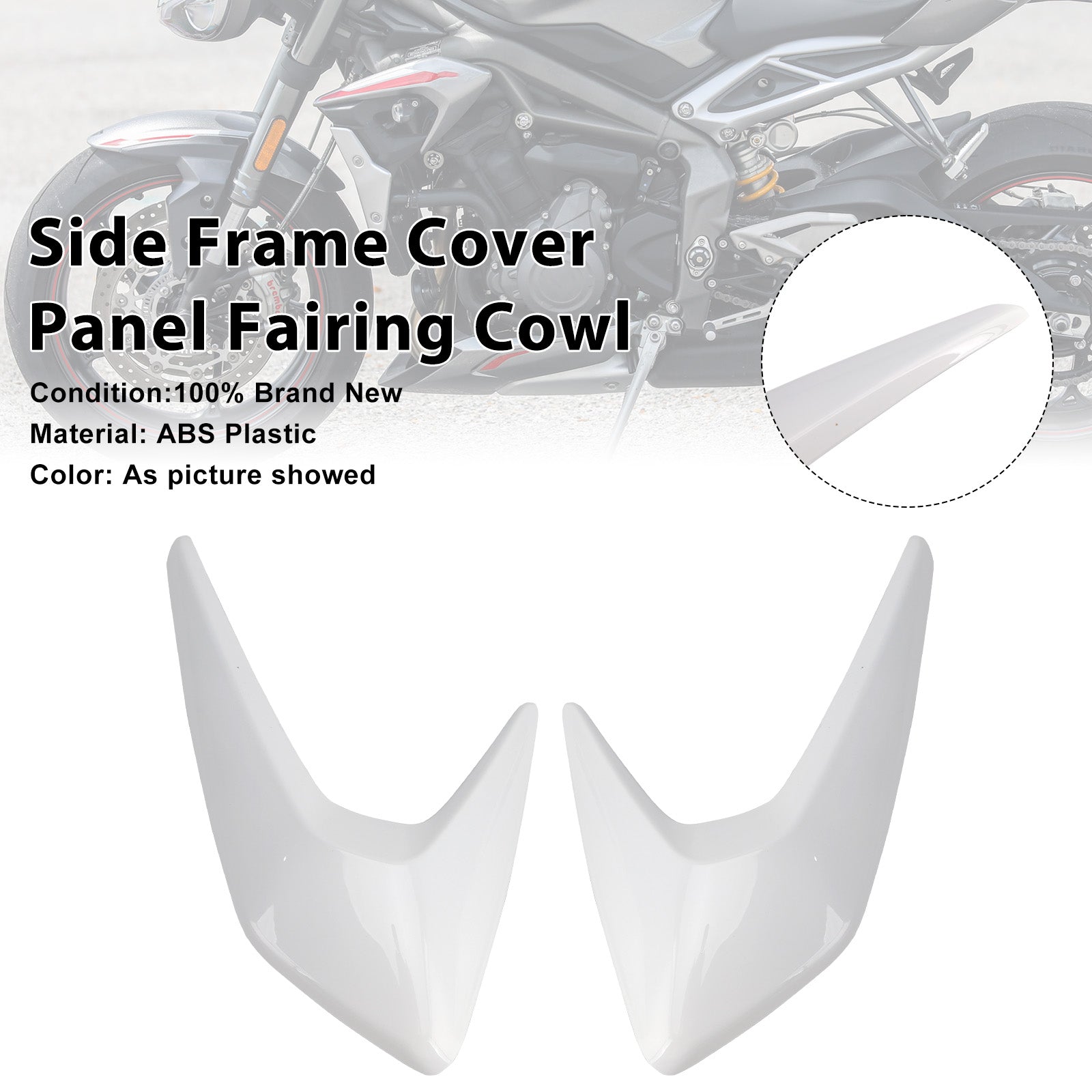 2020-2022 Street Triple 765 R/RS Side Frame Cover Panel Fairing