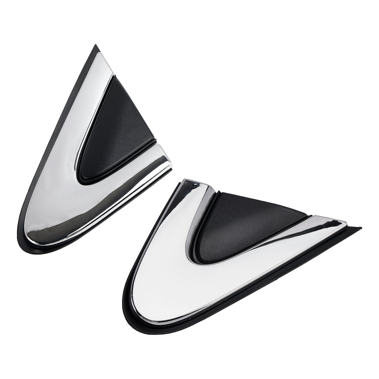 Left& Right Side Mirror Trim Cover Corner Molding for Chrysler 200 2015-2017