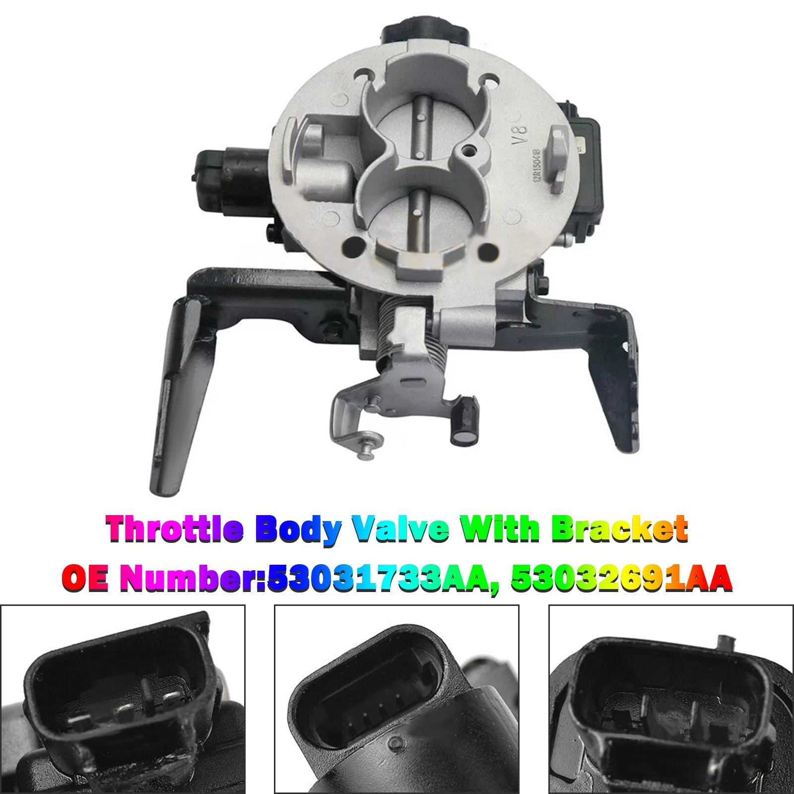 1999-2001 Dodge Ram 2500 8 Cyl 5.9L Throttle Body 53031733AA 53032691AA