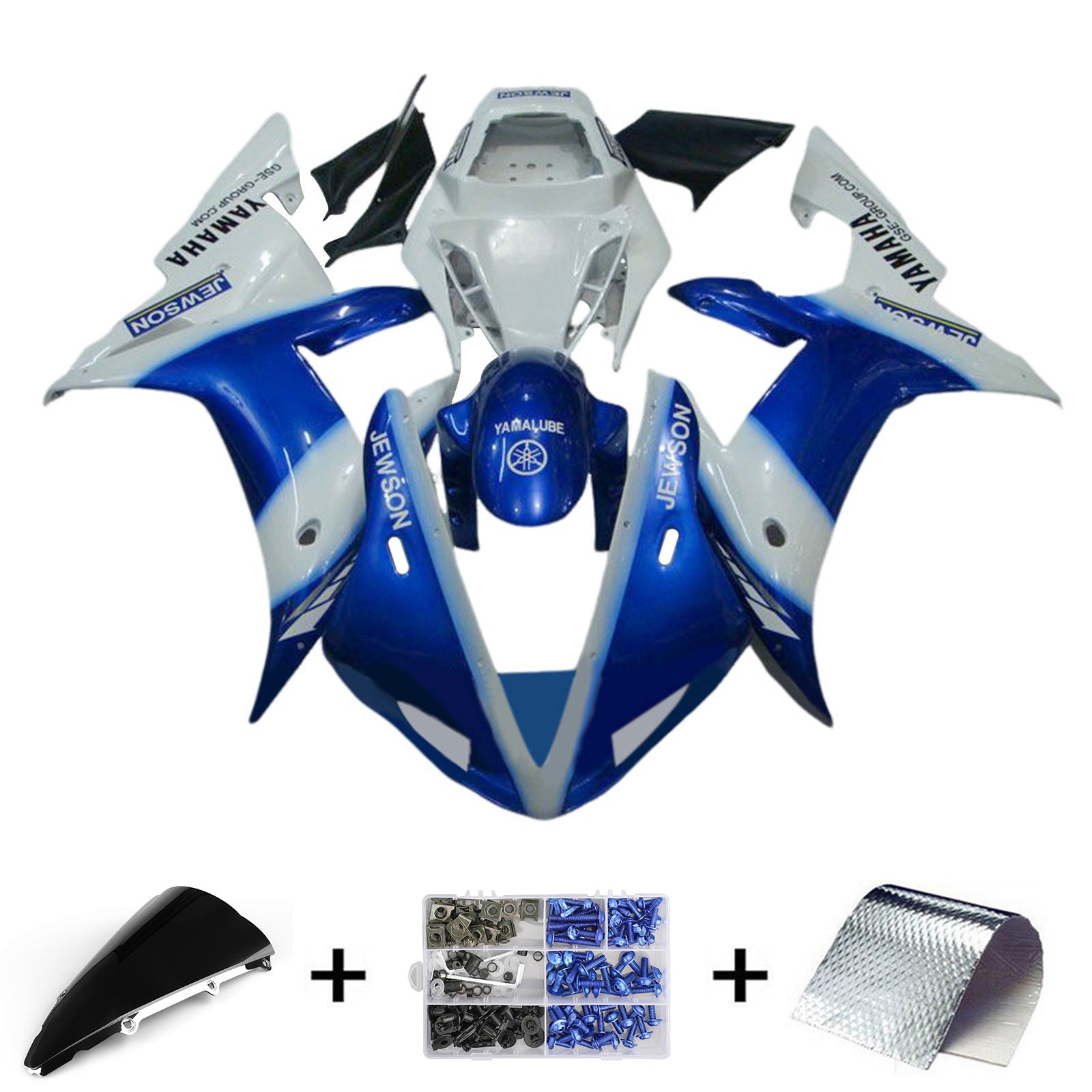 Yamaha YZF 1000 R1 2002-2003 Fairing Kit Bodywork Plastic ABS