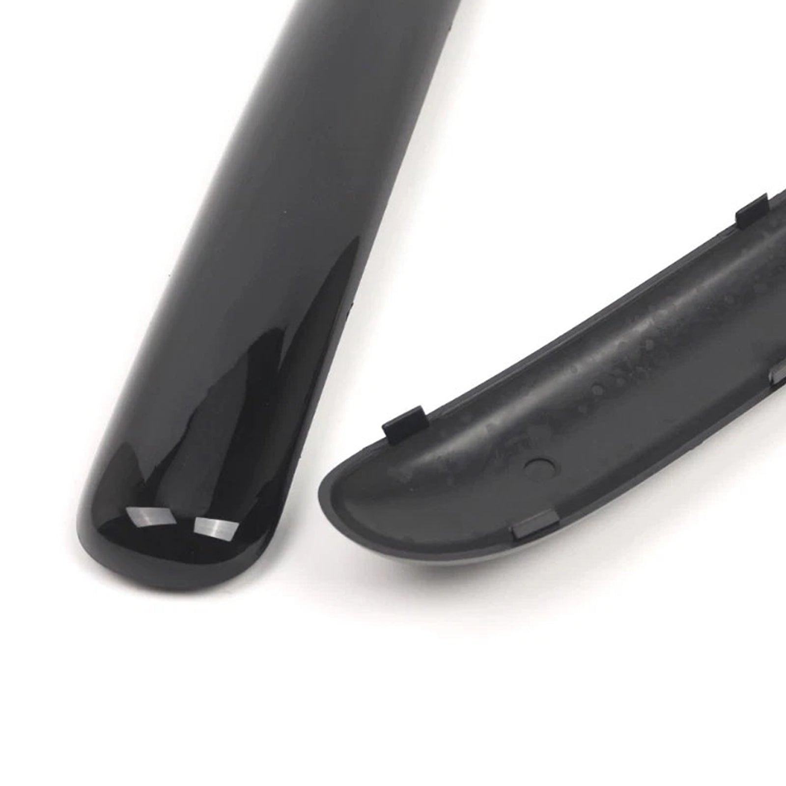 2001-2004 Mini One Cooper R50/R52/R53 Pair Front Bumper Trim Set Glossy Black