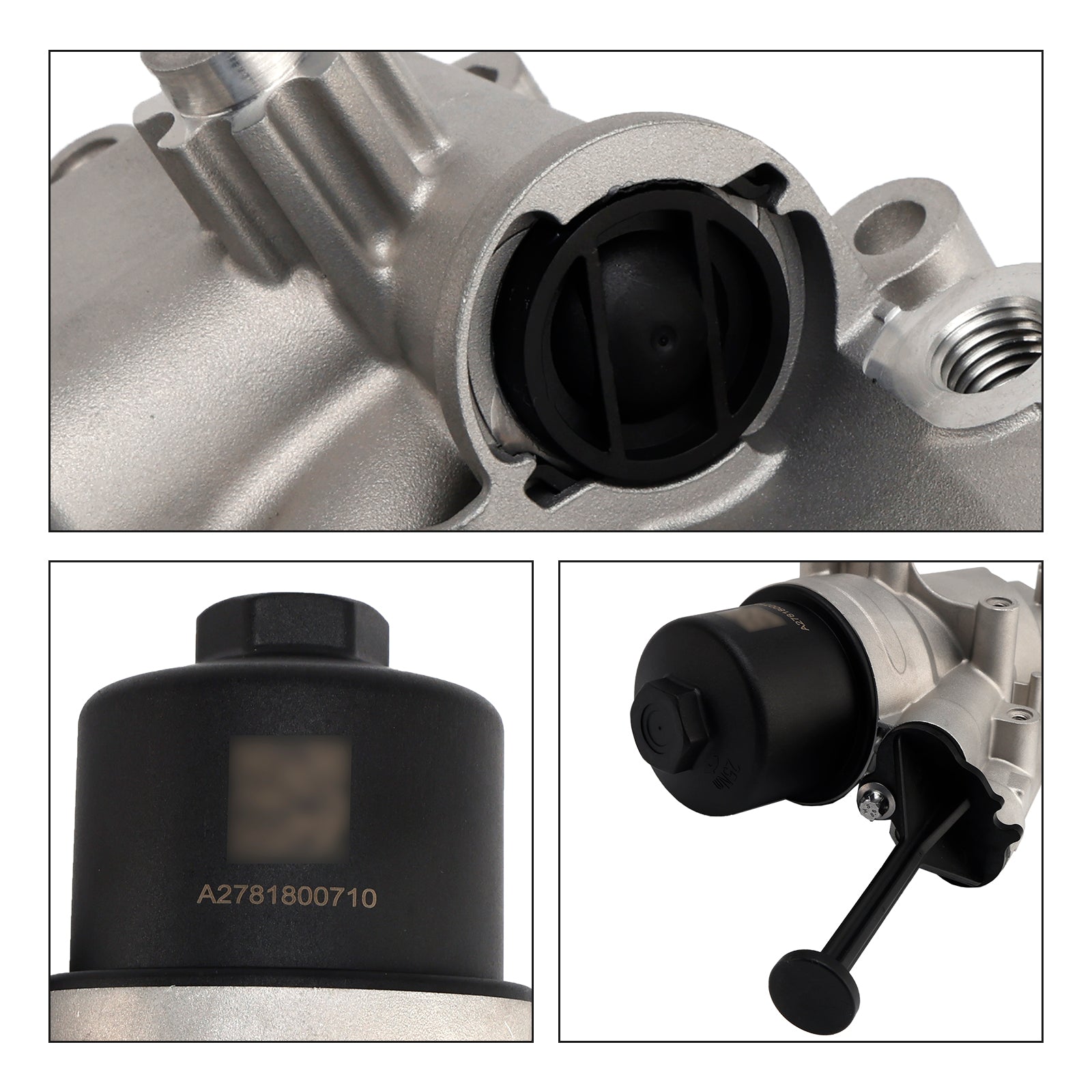 2012-2016 Mercedes-Benz SLK55 AMG A172 Engine Oil Filter Housing 2781800710 2781800009