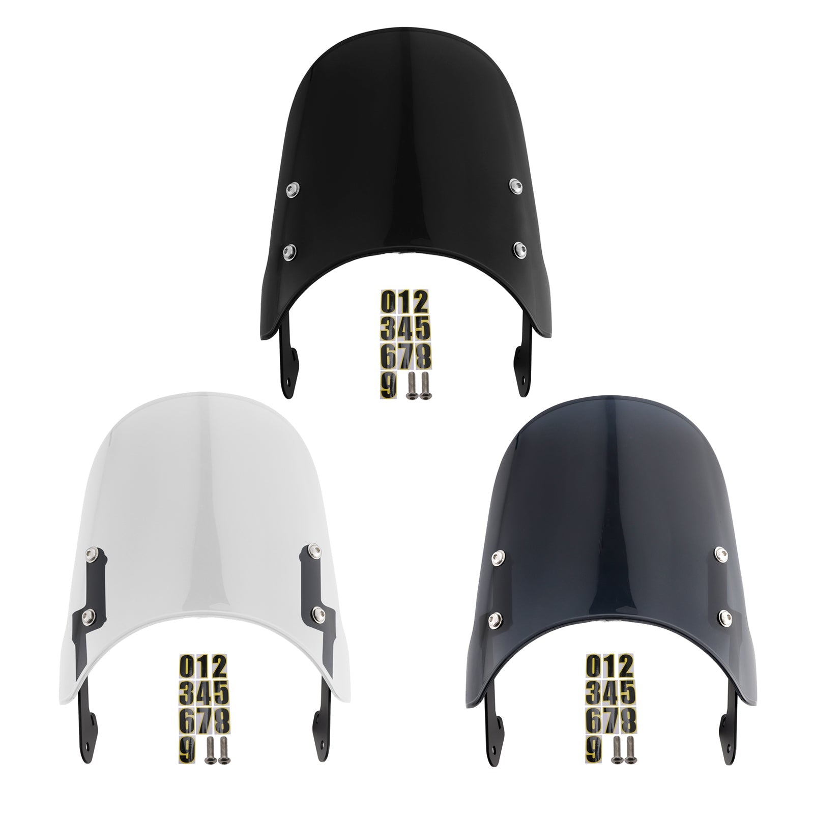 Windshield WindScreen fit for YAMAHA XSR 155 2020-2023 XSR 125 2024-2025