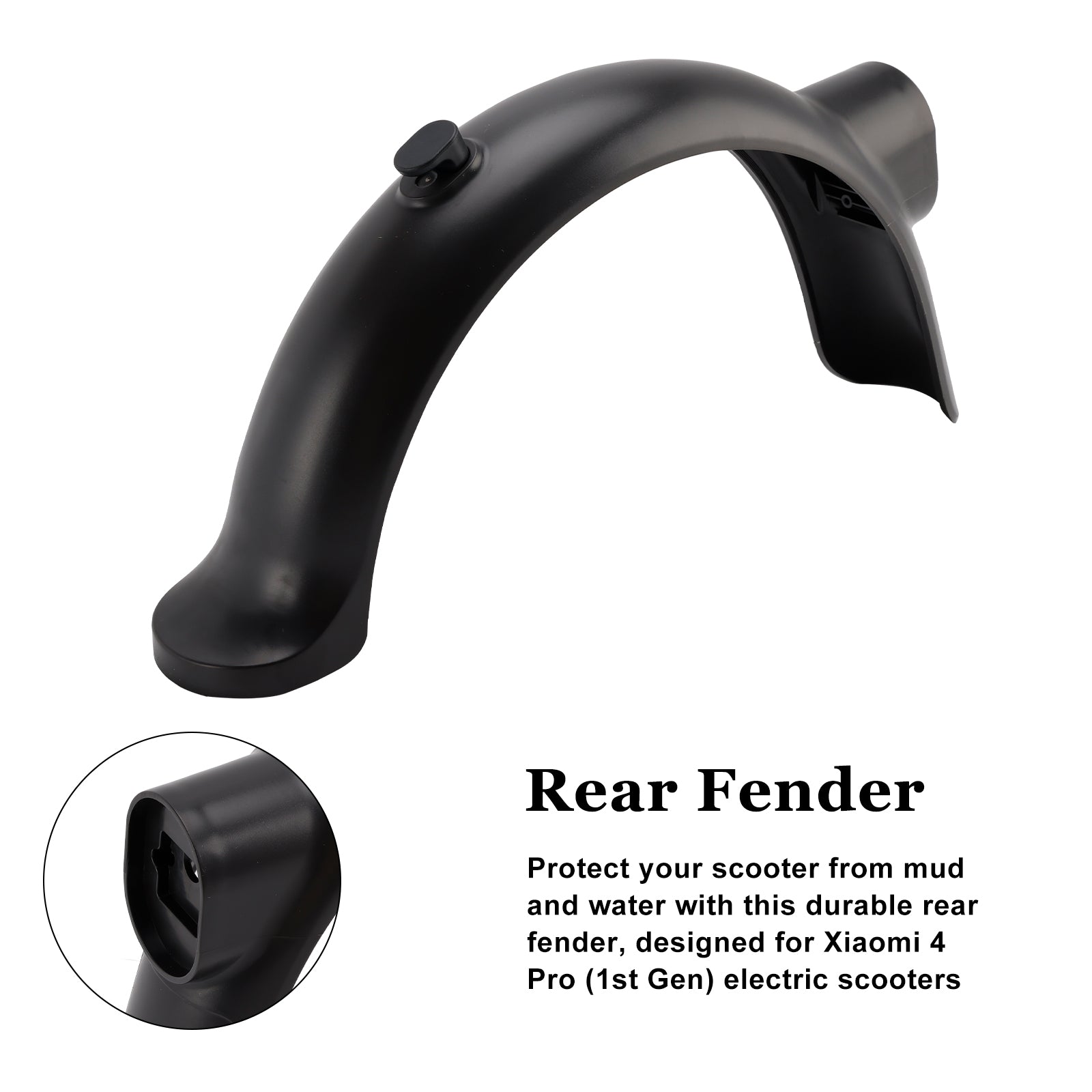 Rear Fenders Compatible with Xiaomi 4 Pro(1st Gen) E-Scooter