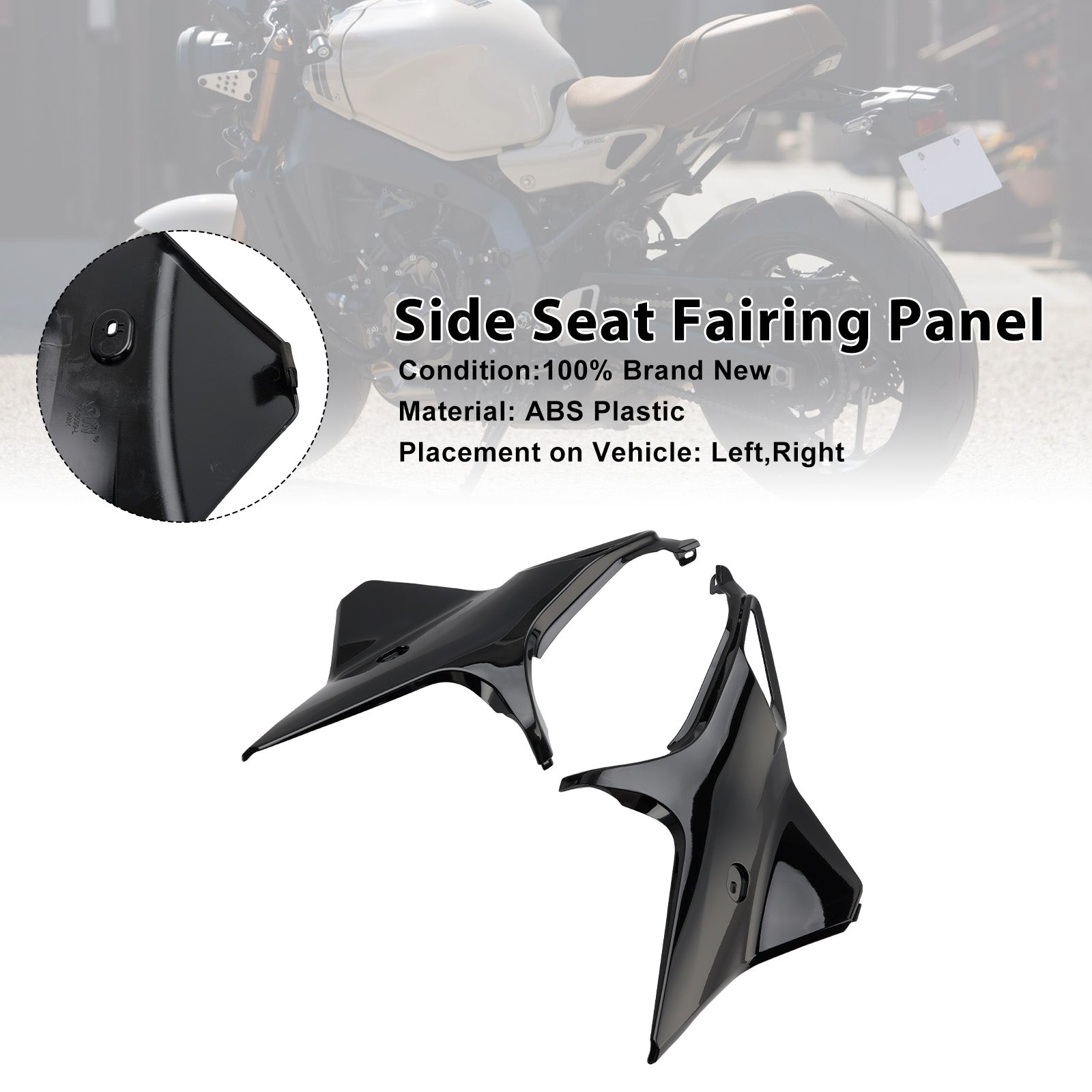 2022-2025 Yamaha XSR 900 XSR900 Side Seat Fairing Panel Cowl