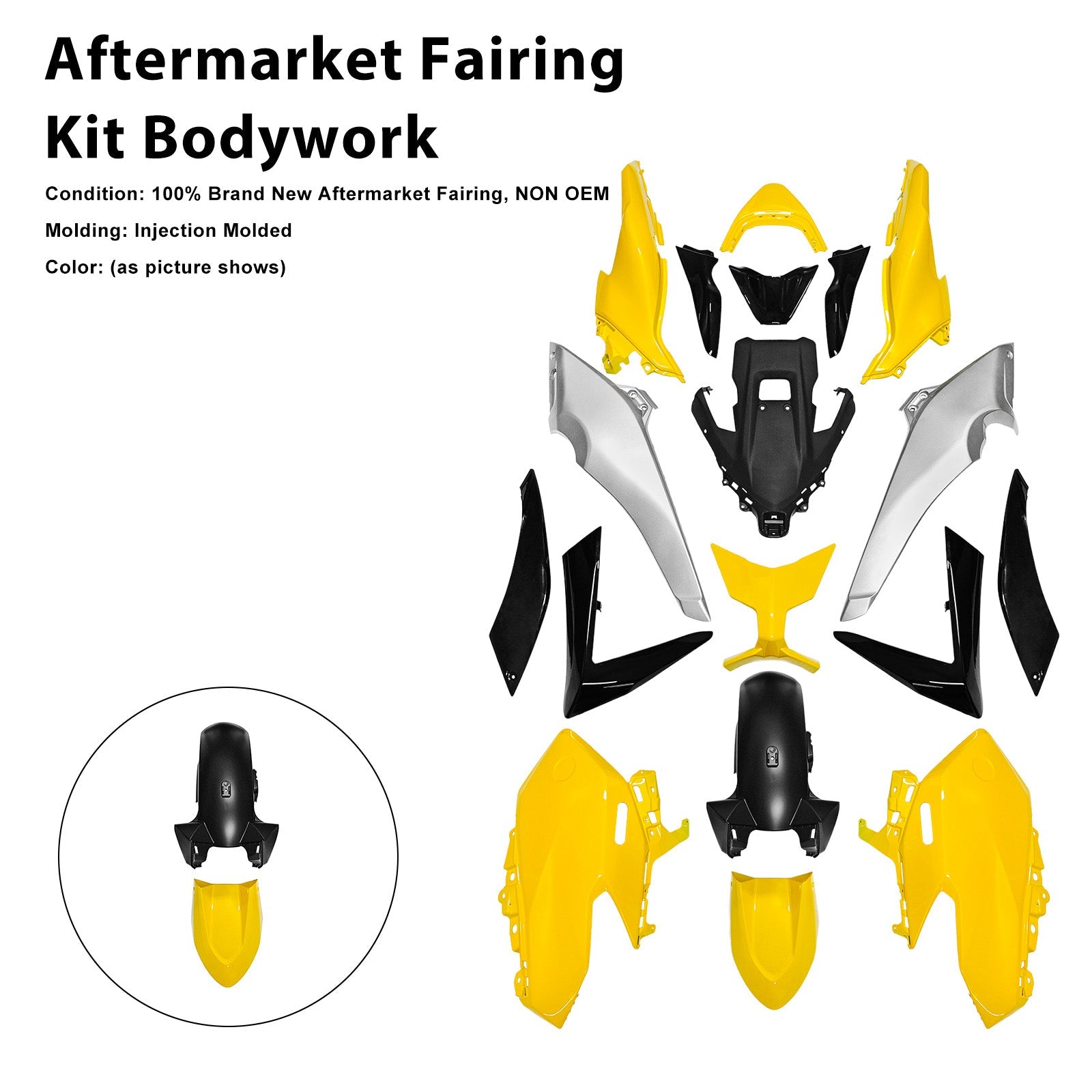 2025-2026 for Yamaha TMAX560 Injection Bodywork Fairing Kit