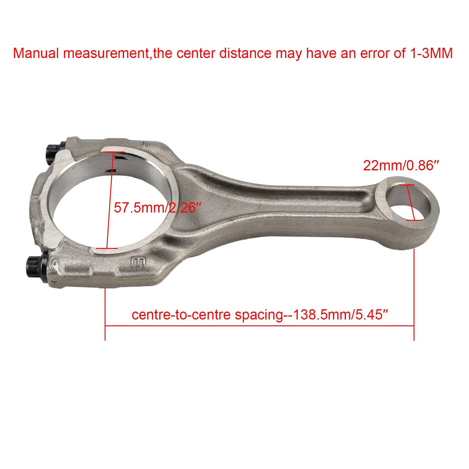 4x Engine connecting Rod 22mm For BMW 550i 650i F07 F10 F85 N63N S63N 4.4 V8