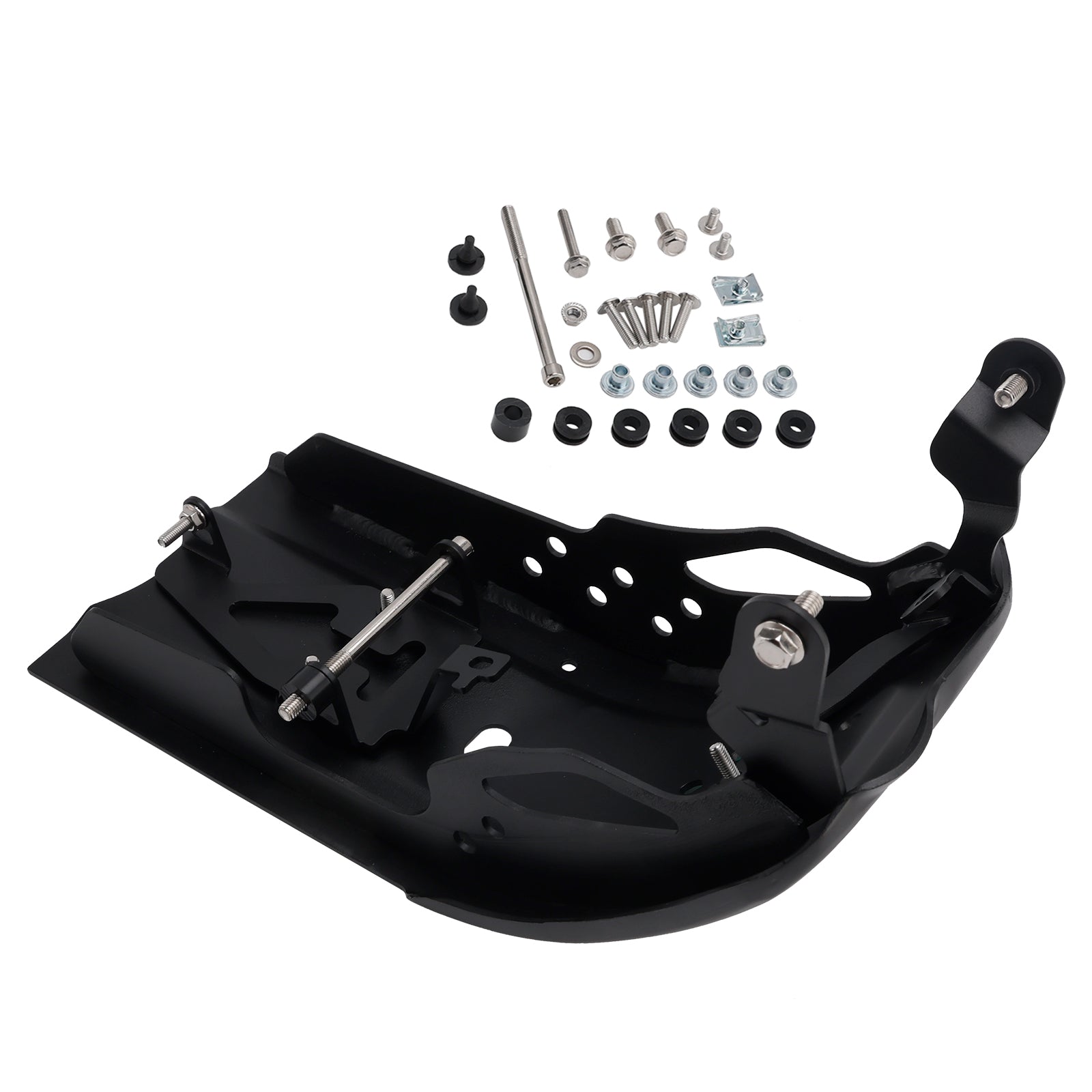 Black Sump Guard Skidplate For Tracker 400 Thruxton 400 Speed 400 2025-2026