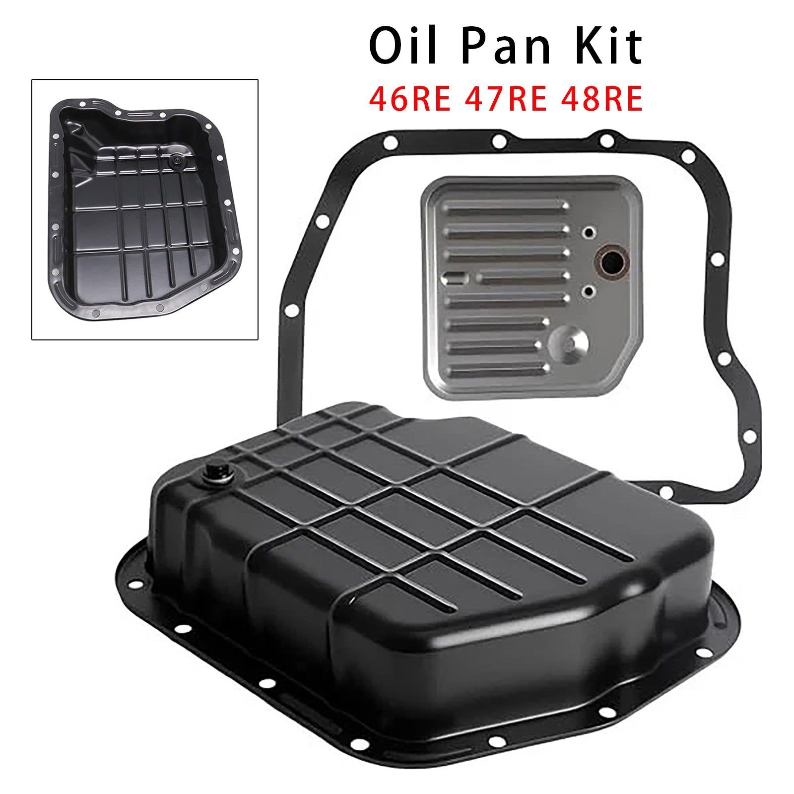 1998-2003 For Dakota Durango 46RE 47RE 48RE Transmission Oil Pan with Gasket Filter 52118780