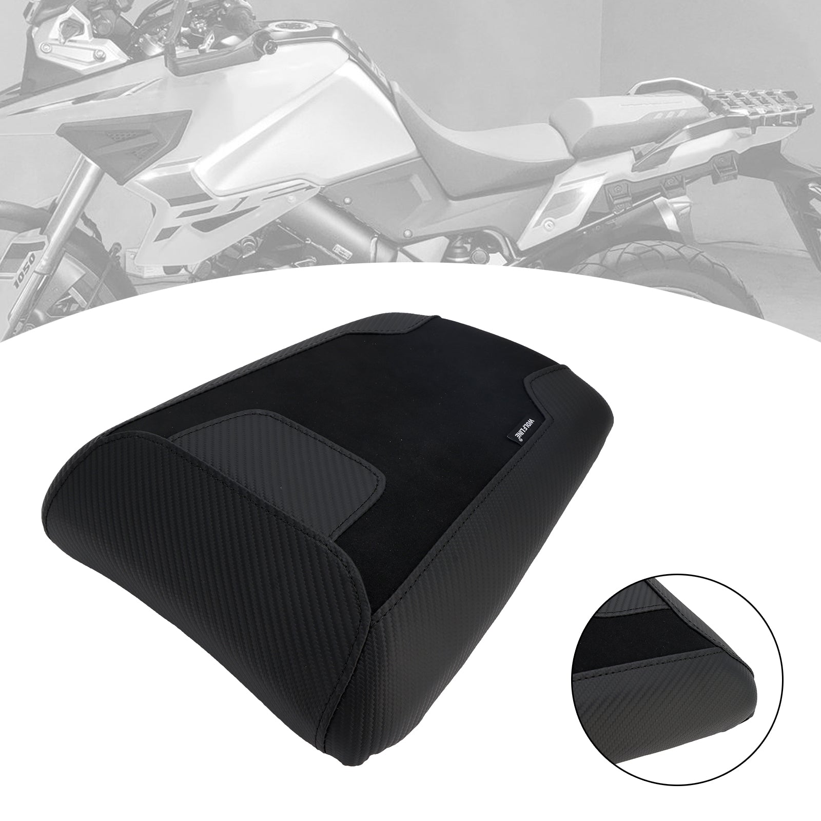 2023-2025 Suzuki V-Strom Dl1050 Rear Passenger Seat Cushion Pillion Flat