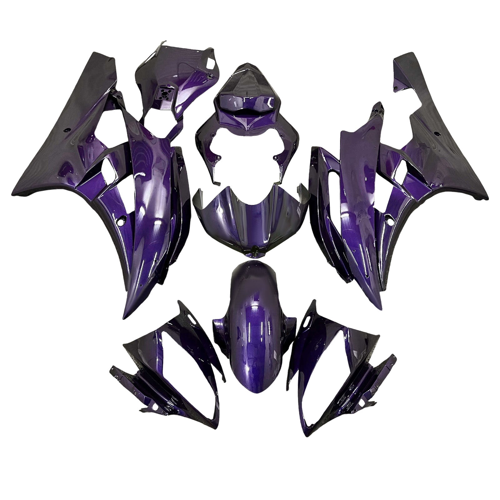Injection Fairing Kit Bodywork Plastic ABS For Yamaha YZFR6 YZF-R6 2006-2007