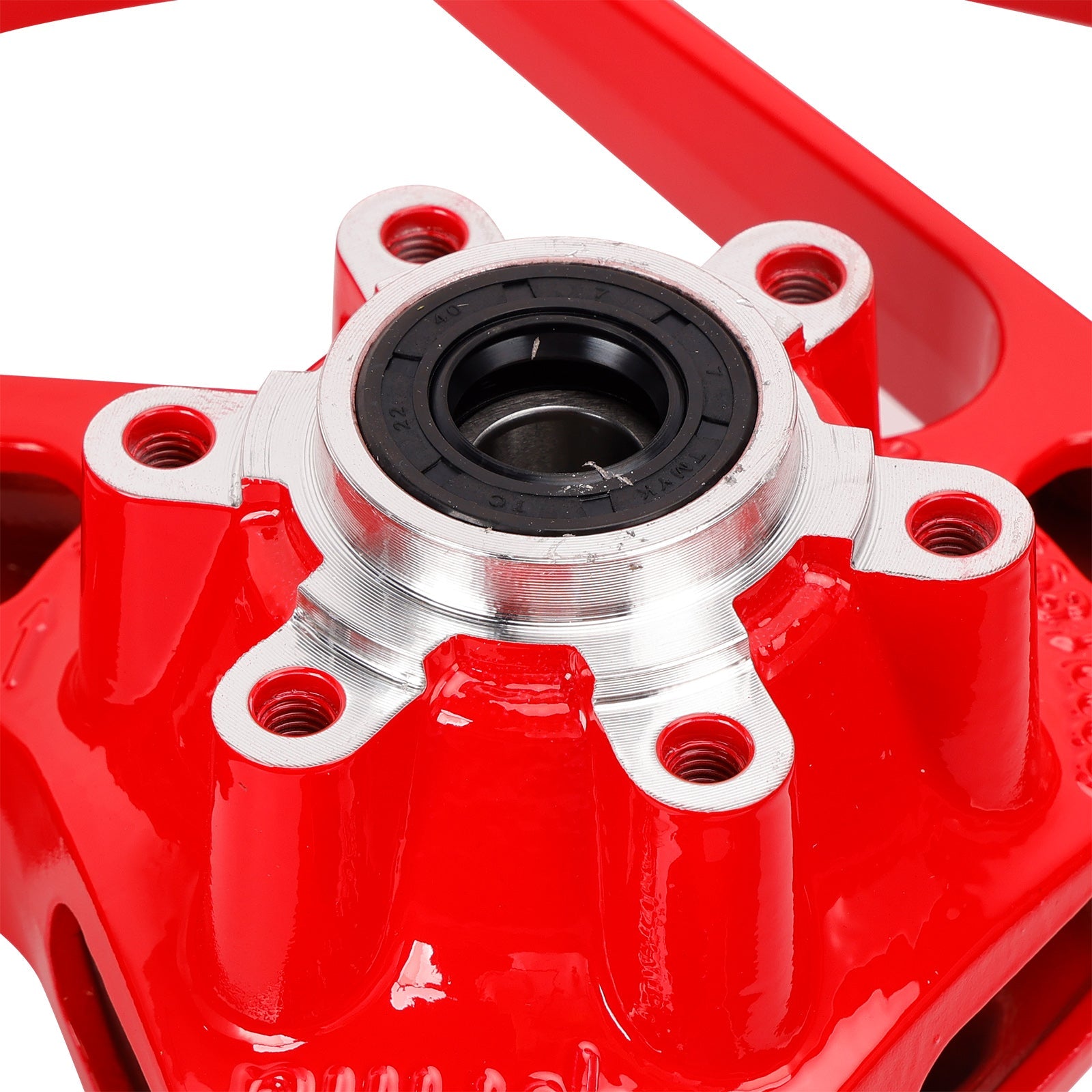 Front Wheel Rim 17 x 3.5" Red 2B005585 For Aprilia RS660 Tuono 660 2021-2026