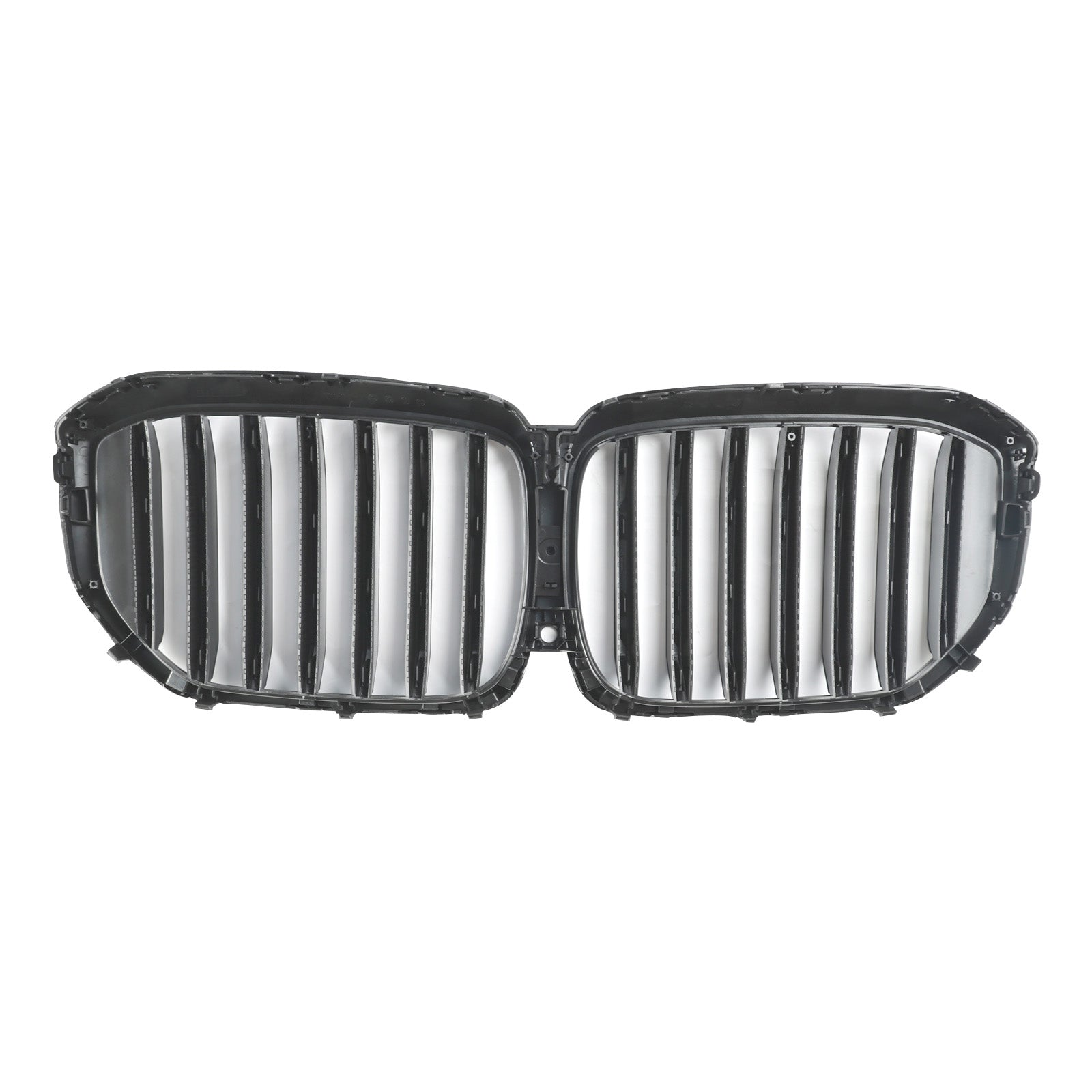 For BMW G05 LCI X5 2024+ Single Line W/LED Gloss Black Front Bumper Grille Grill