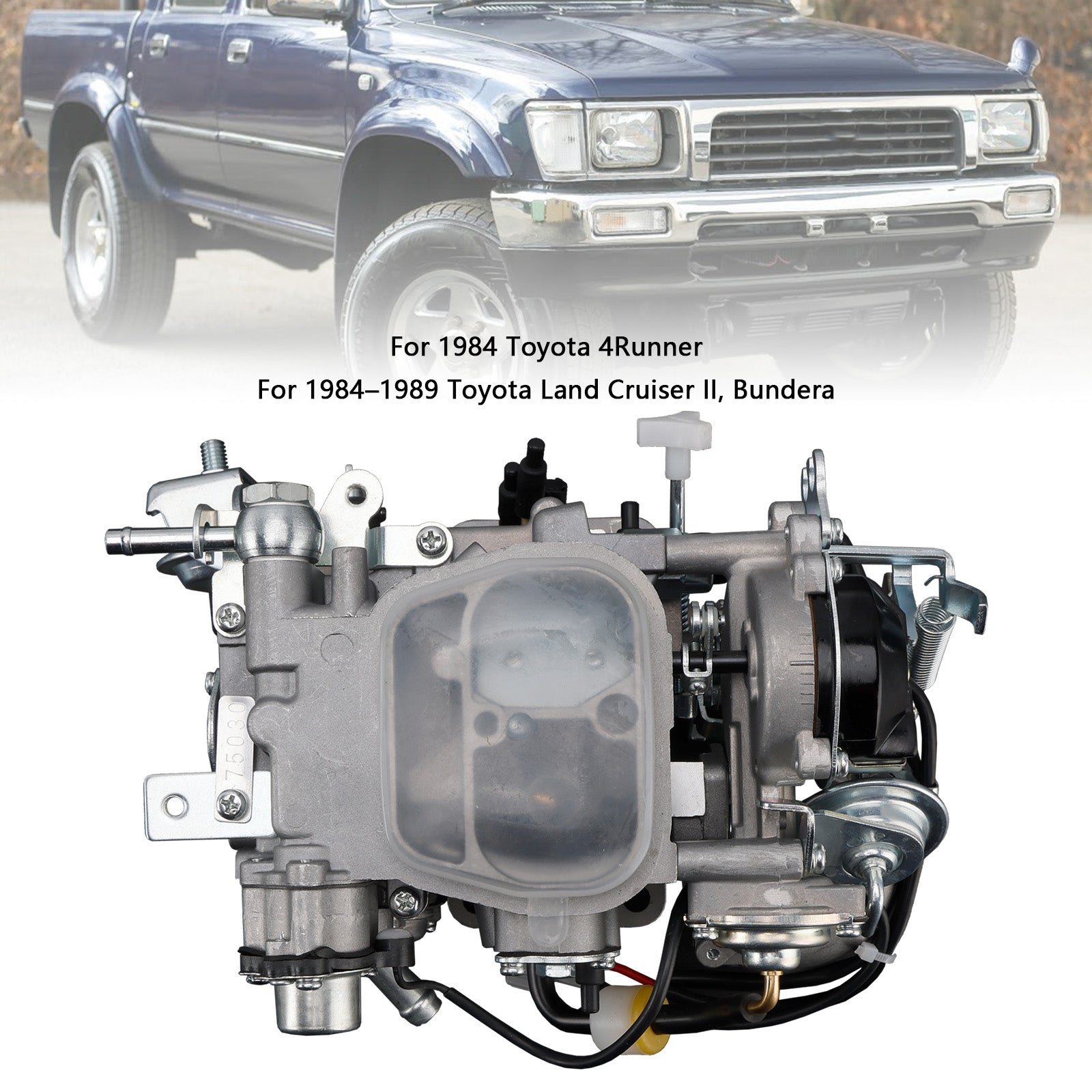 1984 Toyota 4Runner Carburetor 21100-75030