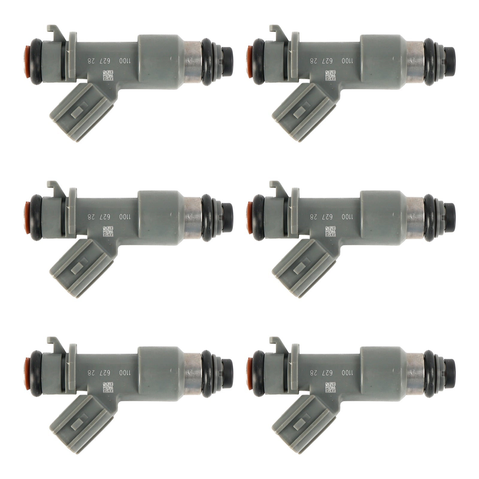 6PCS Fuel Injector 16450-R70-A01 Fit Accord Crosstour MDX 3.0L 3.5L 3.7L V6