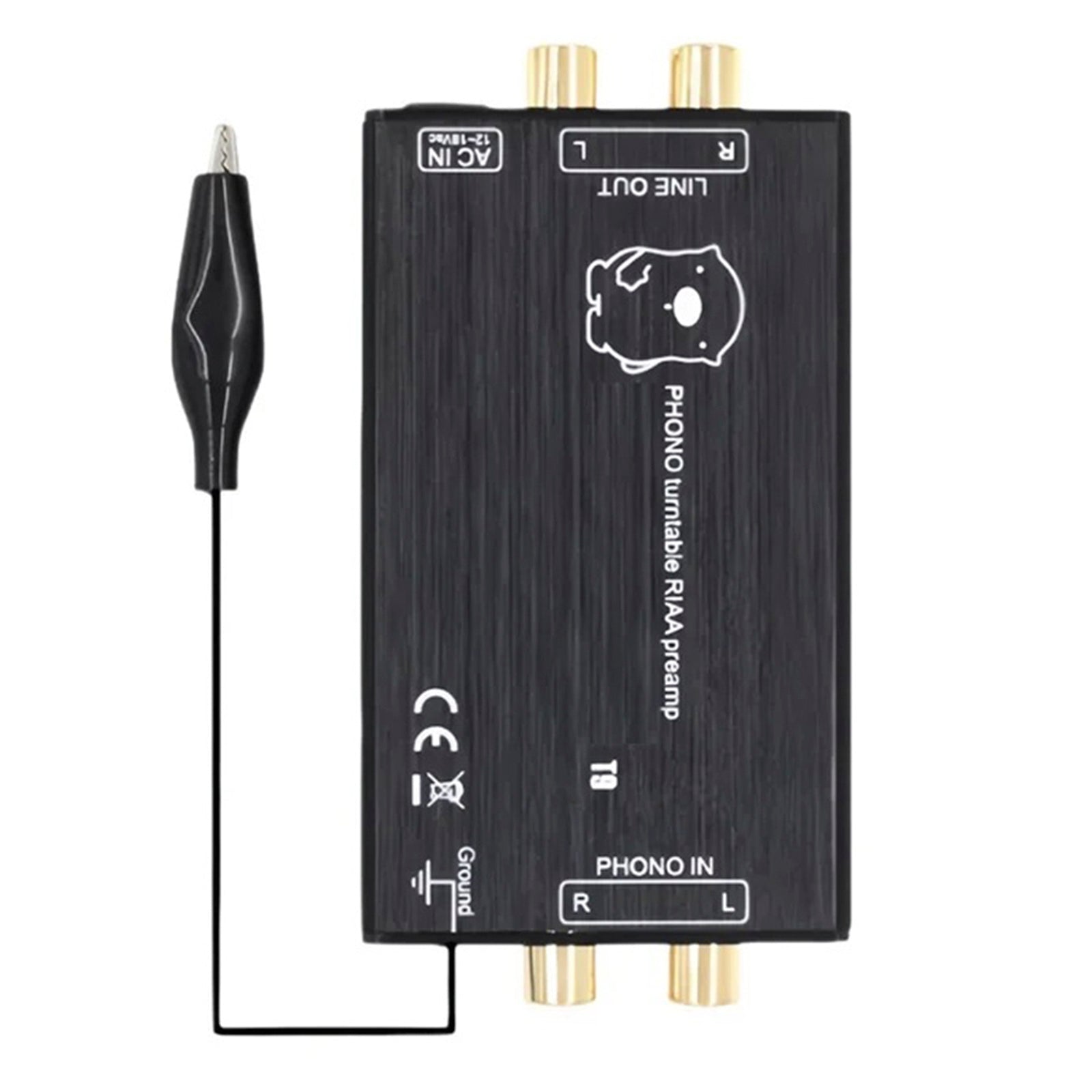 T11 Phono Preamp Preamplifier MM Phono Preamp Turntable Stereo Phonograph Preamp