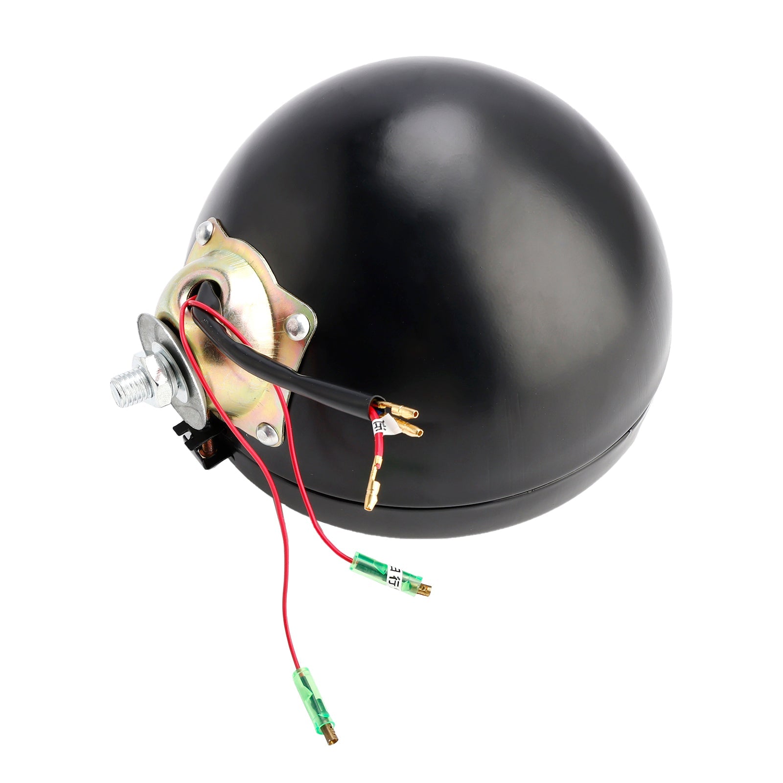 Multifunctional Beam Headlight Lamp Custom Black #84 For Racer Bobber Chopper