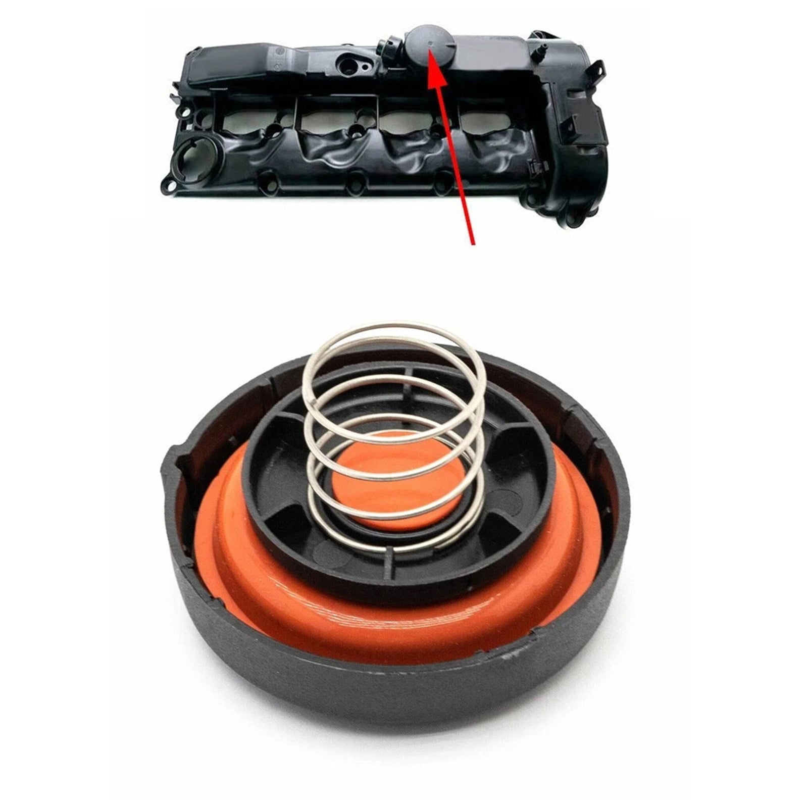 A6510100830 PCV Valve Cover For Mercedes Class W204 ML 2.2L