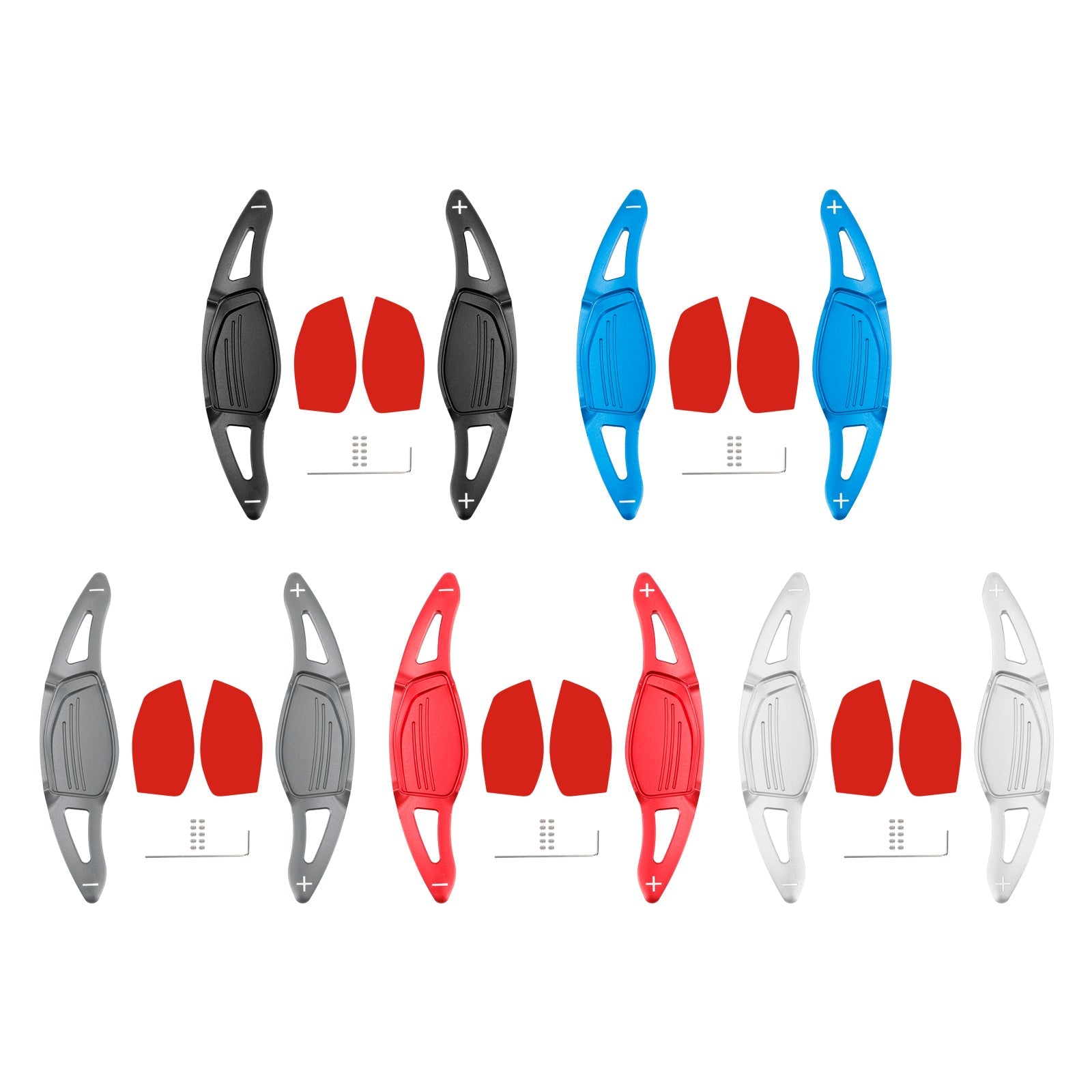 Steering Wheel Paddle Shifter Extension For Audi RS5 RS3 TT RS Aluminium