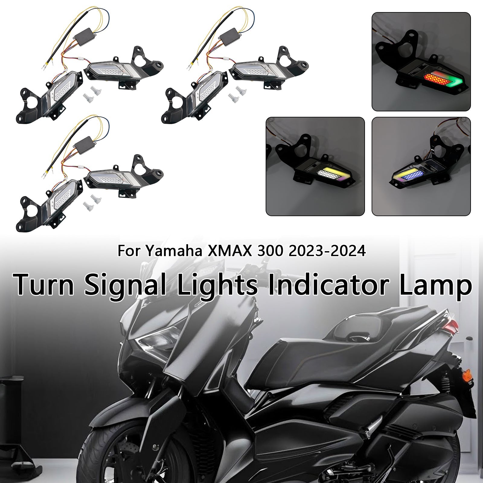 Turn Signal Lights Indicator Lamp Yamaha XMAX 300 2023-2024