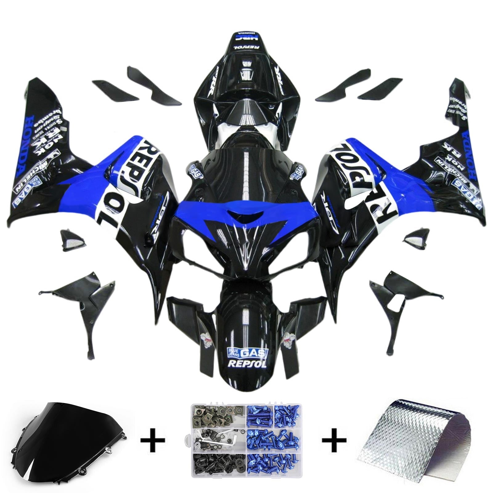 Honda CBR1000RR 2006-2007 Fairing Kit Bodywork Plastic ABS