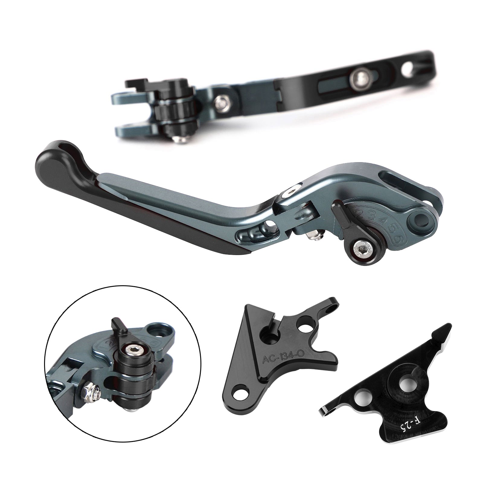 Honda CB350 hness gb350 CB350 2021-2023에 적합한 조절 식 클러치 브레이크 레버