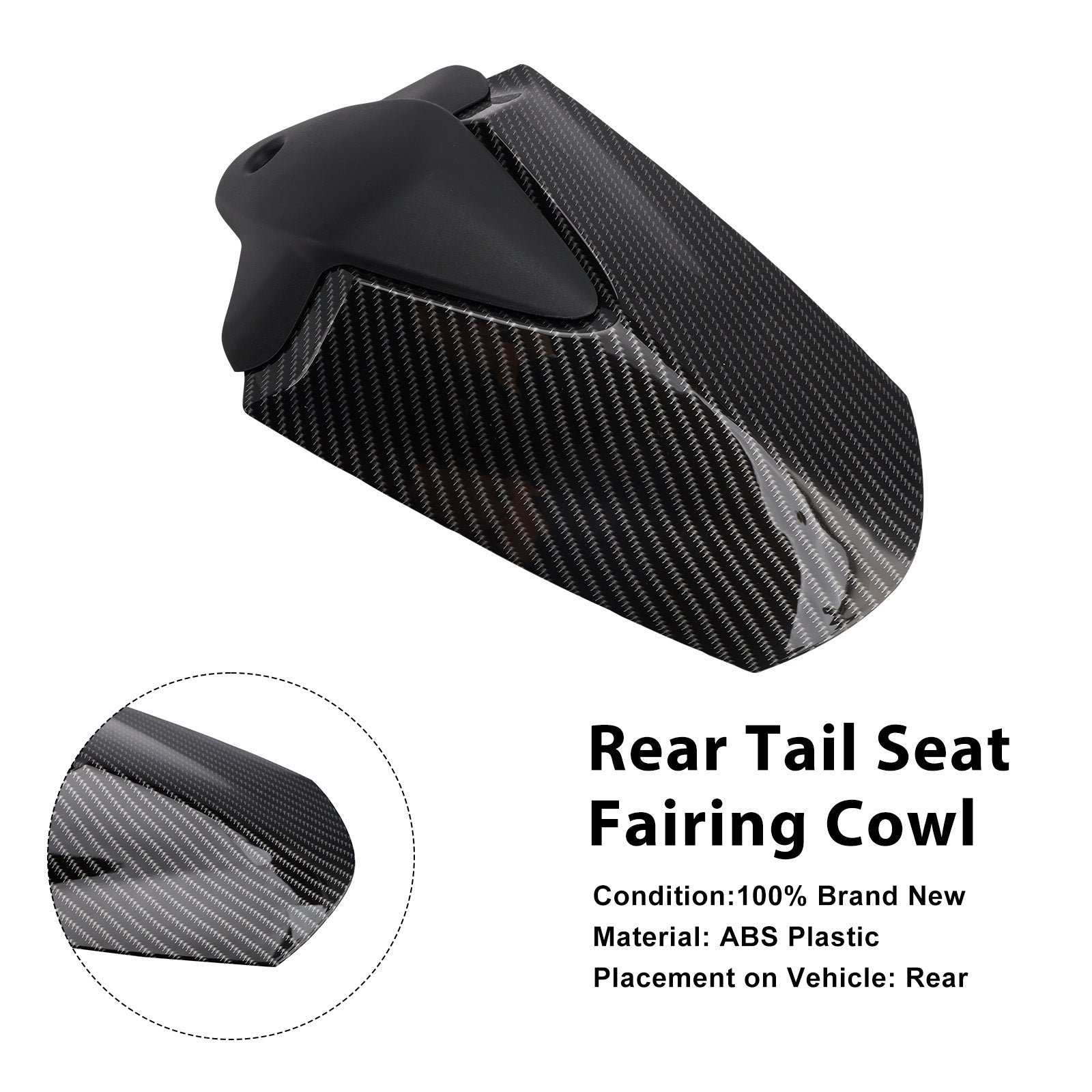 2021-2024 For Speed Triple 1200 RS Rear Tail Seat Fairing Cowl Cover