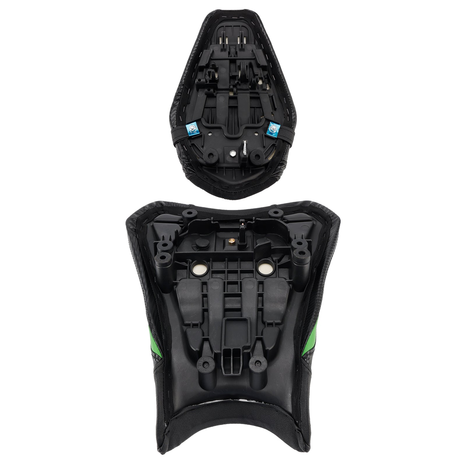 2019-2025 For Kawasaki Zx-6R Zx 6R Driver&Passenger Seat Kit Rear Cushion Green