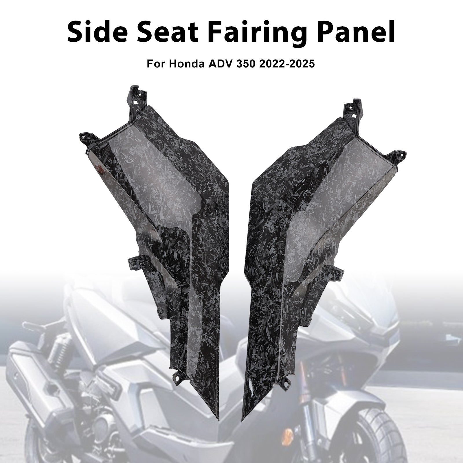 2022-2025 Honda ADV 350 Seat Side Cover Panel Fairing Cowl