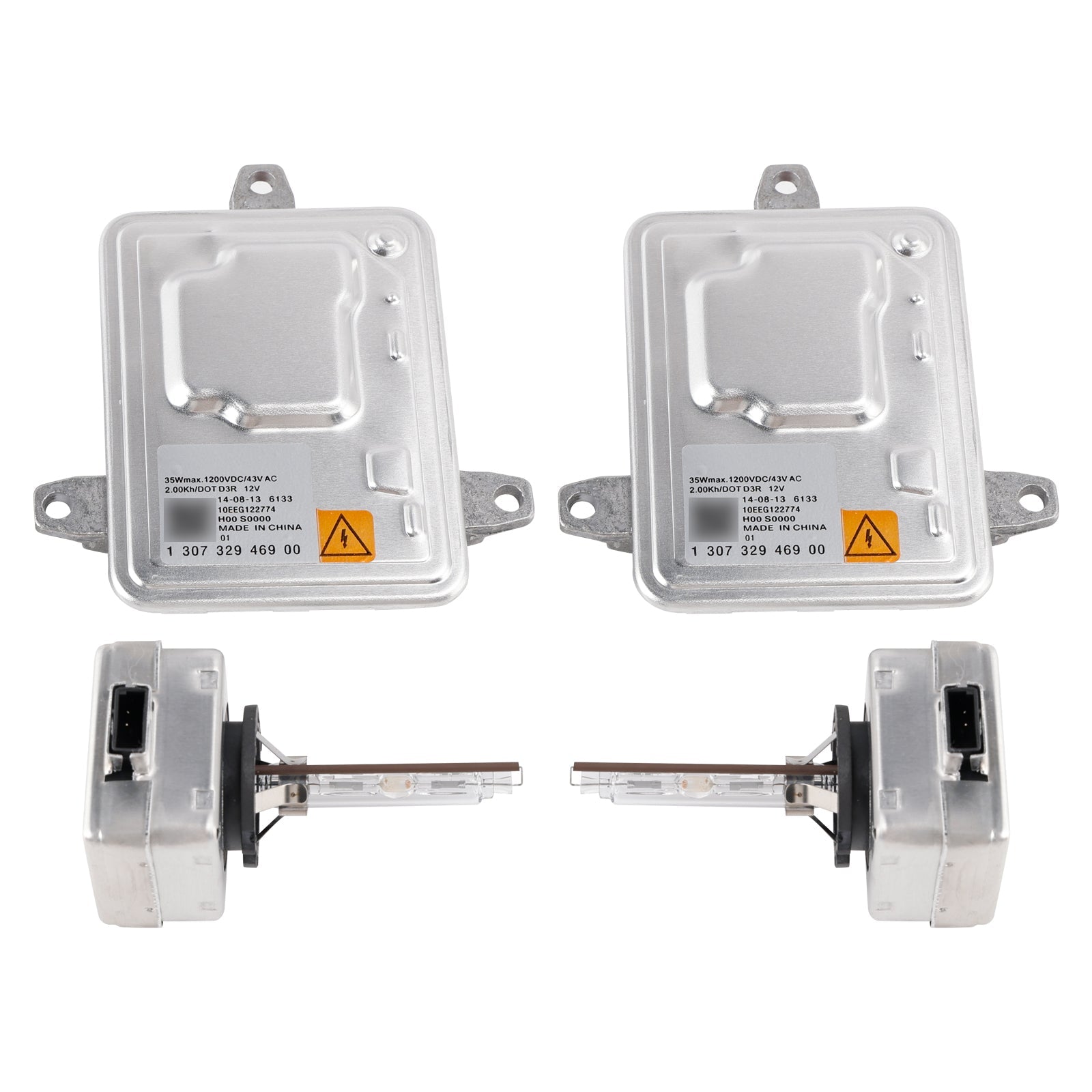 Xenon Ballast HID Control Unit+ D3S Bulbs Kit For Jeep Cherokee 2014-2018