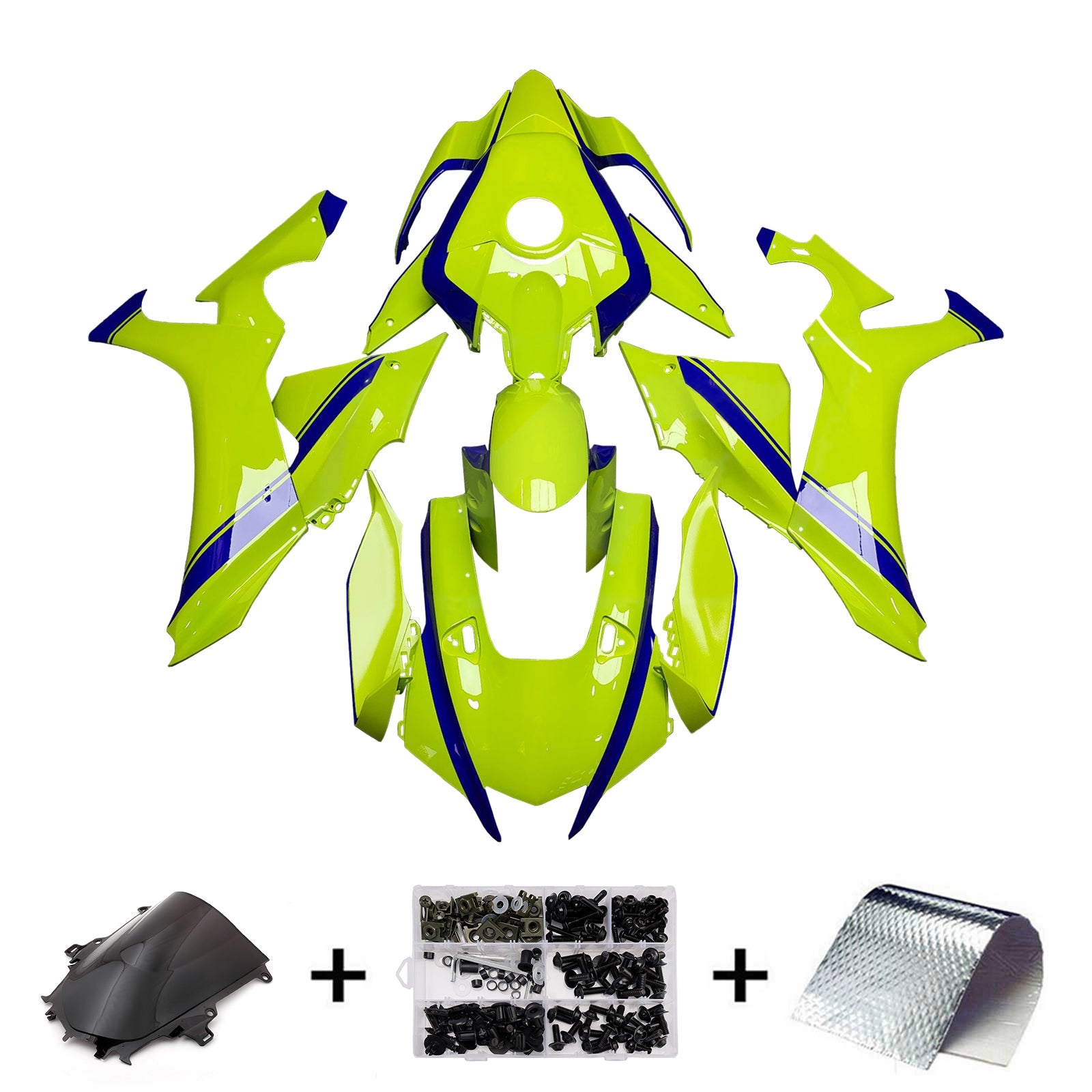 Injection Fairing Kit Bodywork Plastic ABS fit For Yamaha YZF-R1 2020-2025