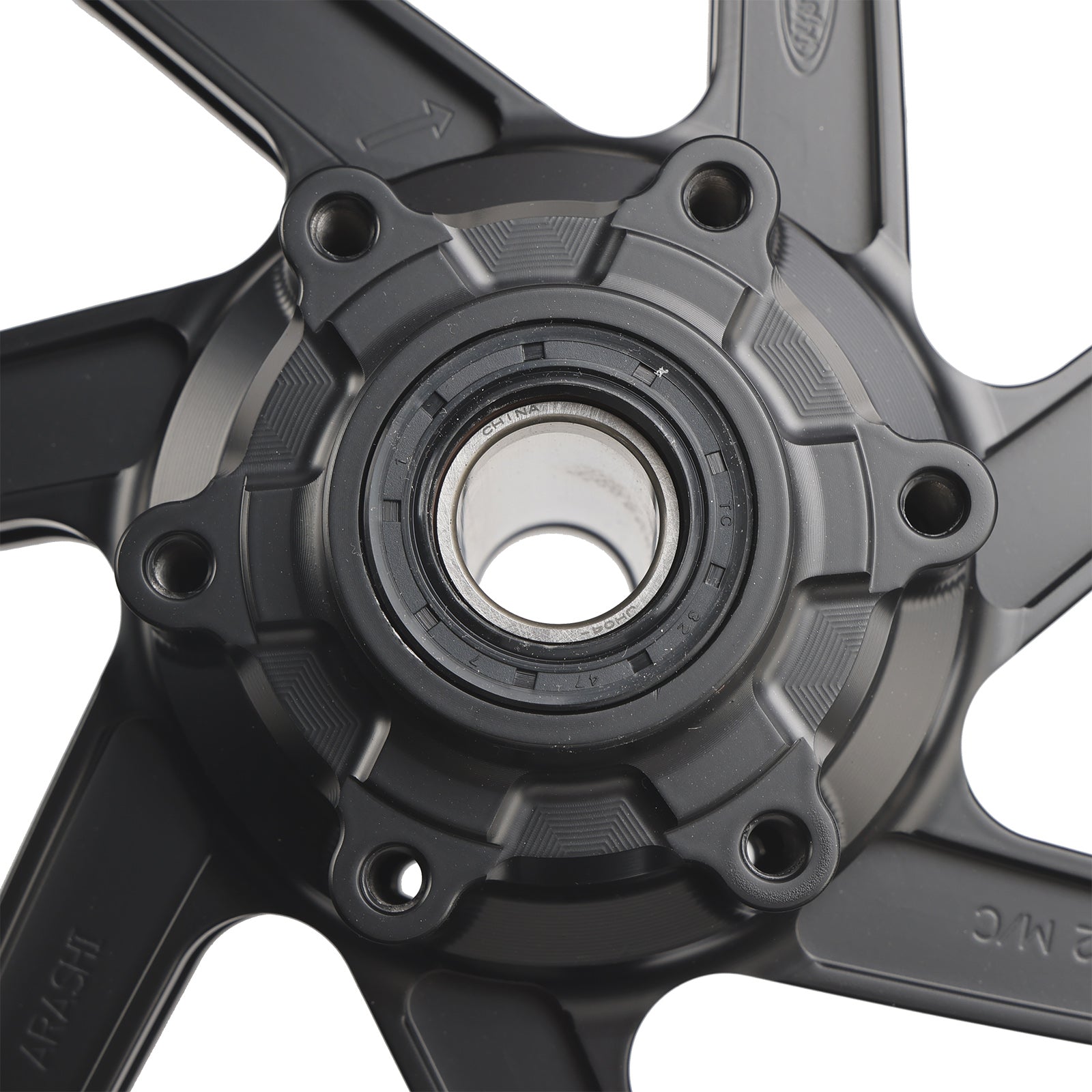 3.3X17" FRONT WHEEL RIM BLACK FOR BMW M1000RR M1000R M1000XR 2019 2020 2021-2024