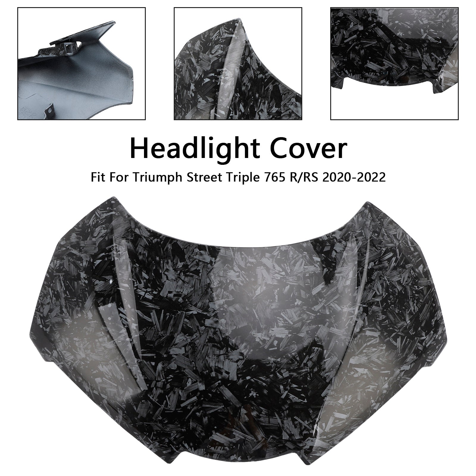 2020-2022 Street Triple 765 R/RS Front Nose Headlight Cover Fairing