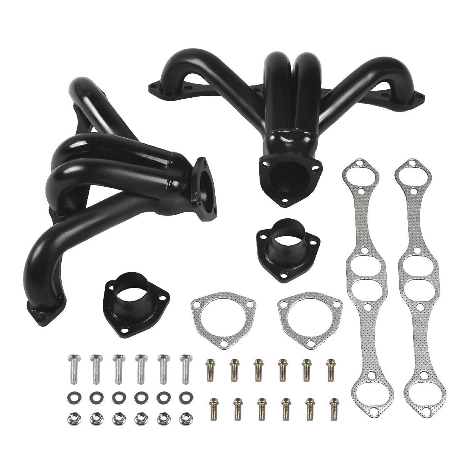 Exhaust Manifold Header Fit Chevy Small Block SB V8 262 265 283 305 327 350 400