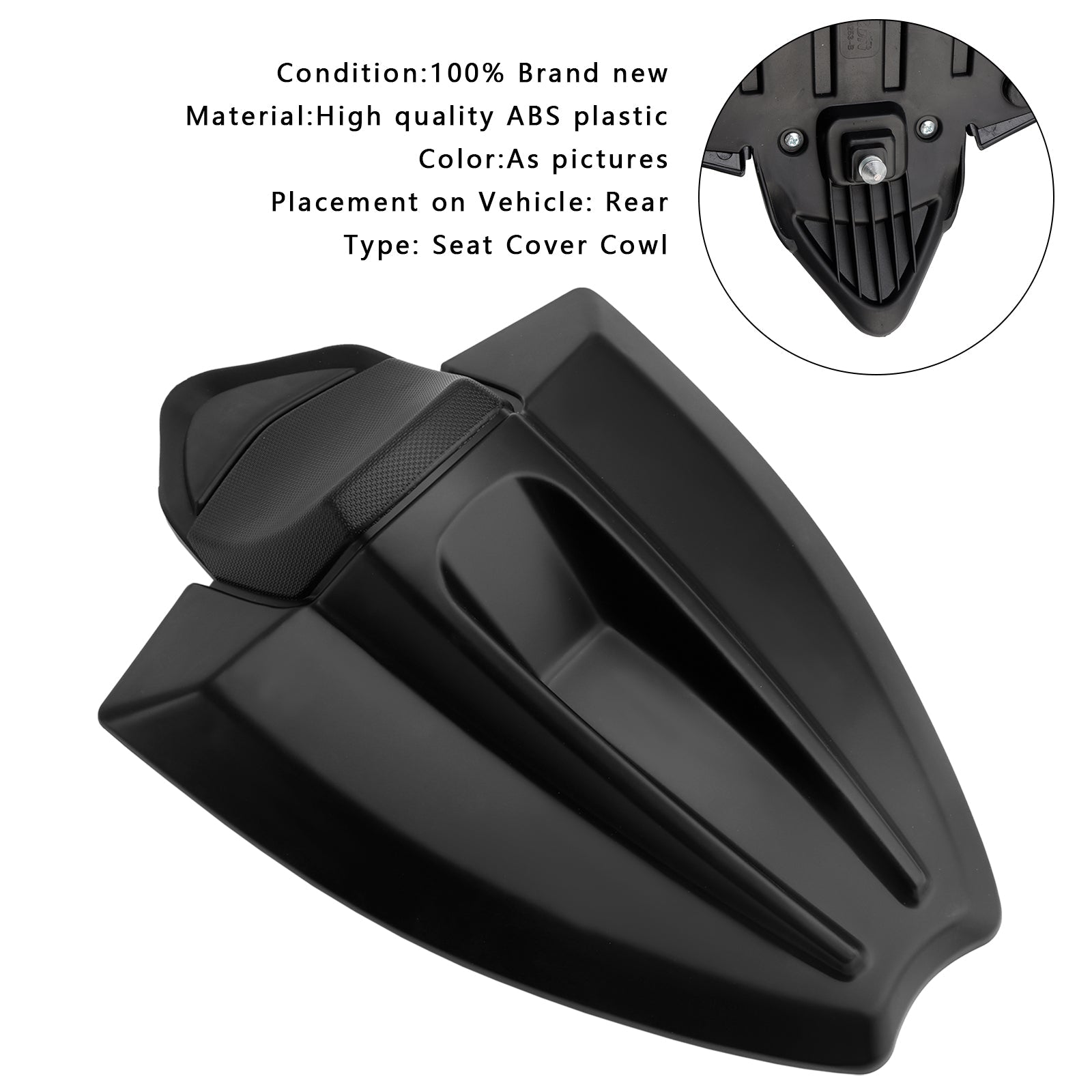 2024-2025 아프릴리아 RS 457 테일 리어 시트 커버 페어링 카울