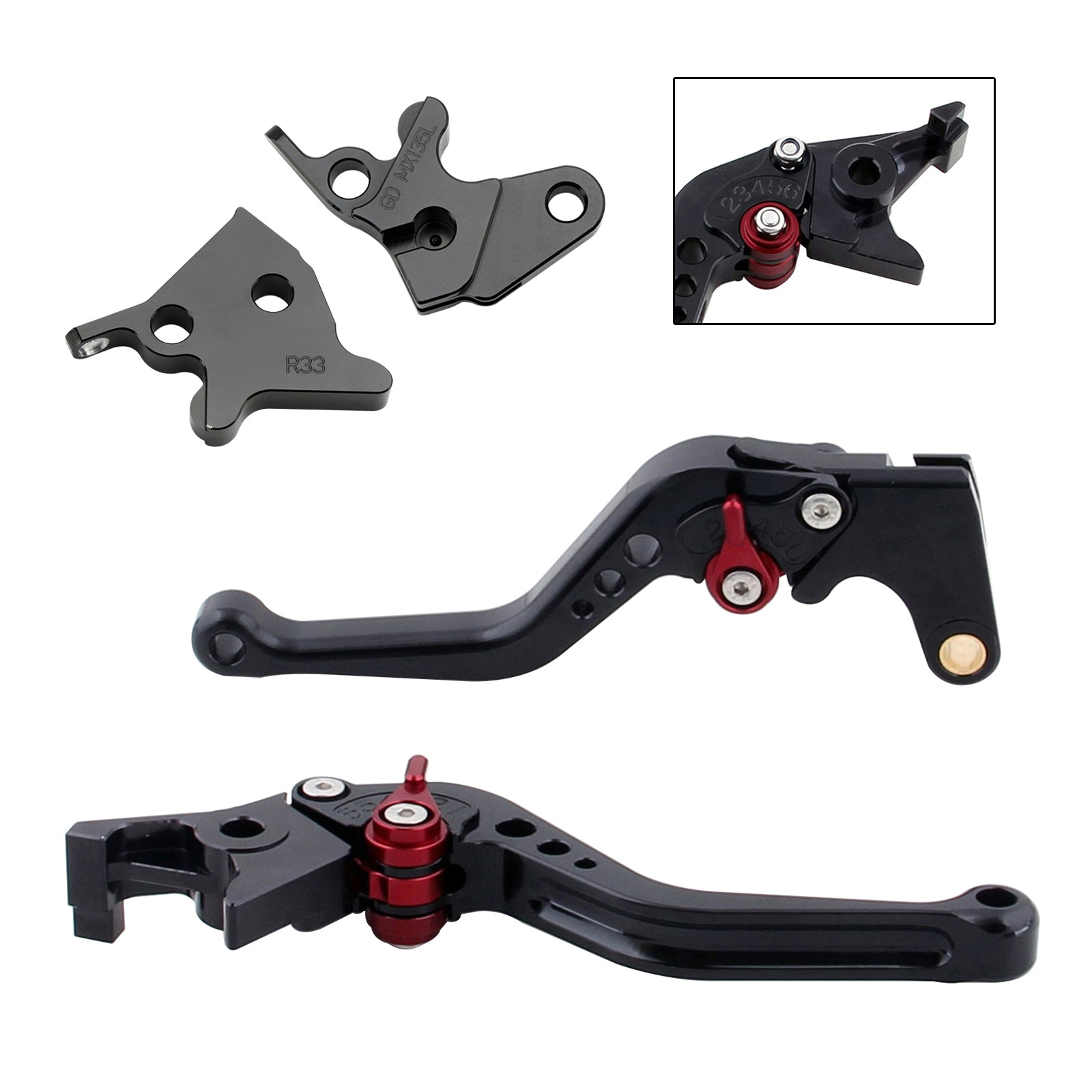 2005-2014  YAMAHA YBR125 NEW Short Clutch Brake Lever