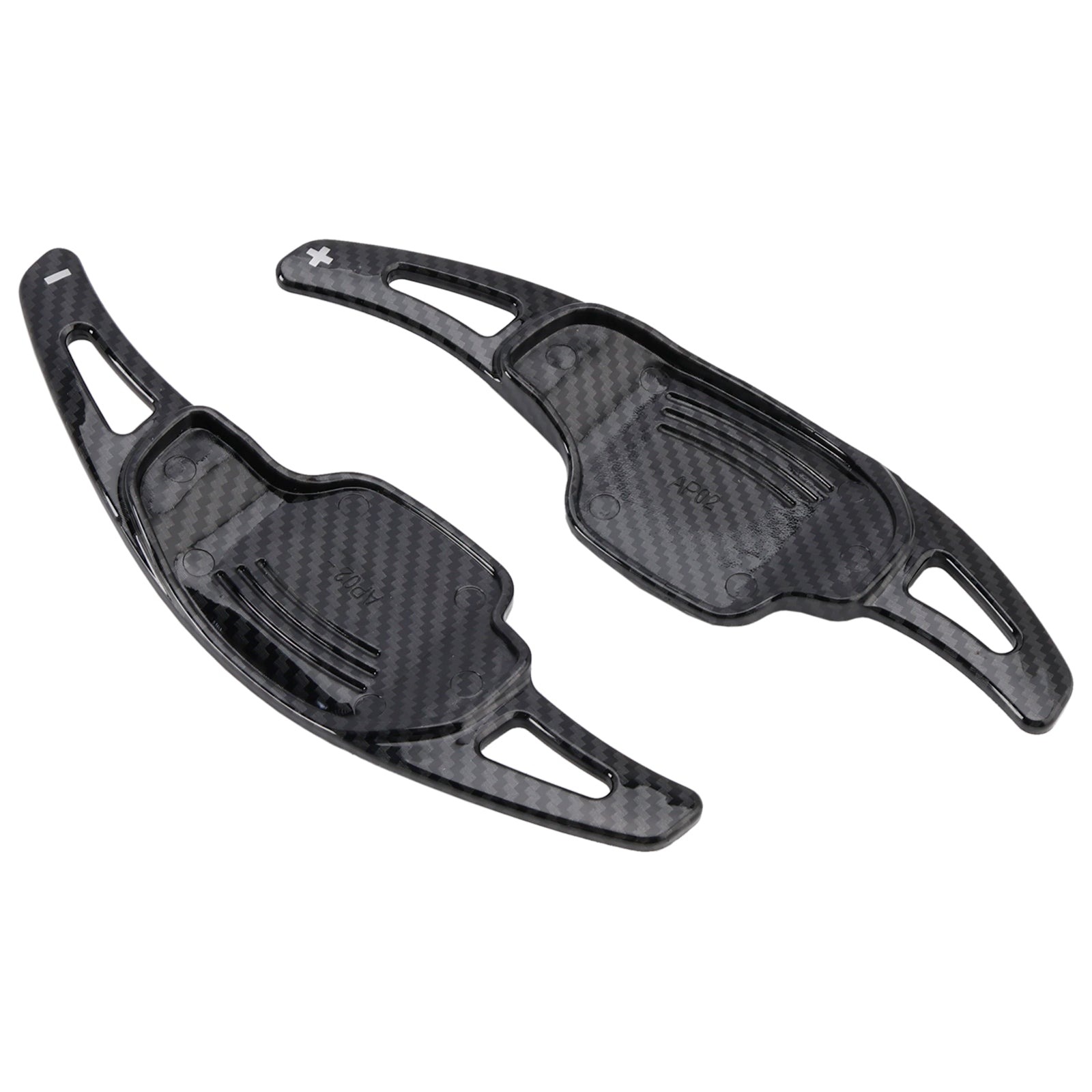 Carbon Look Steering Wheel Paddle Shifter Extension Covers Fit Chevy Camaro