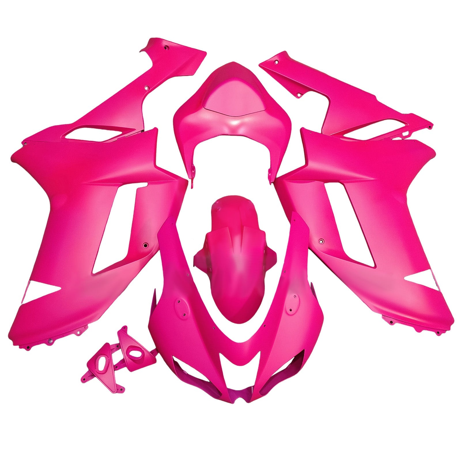 Injection Fairing Kit Bodywork Plastic ABS fit For Kawasaki ZX6R 636 2007-2008