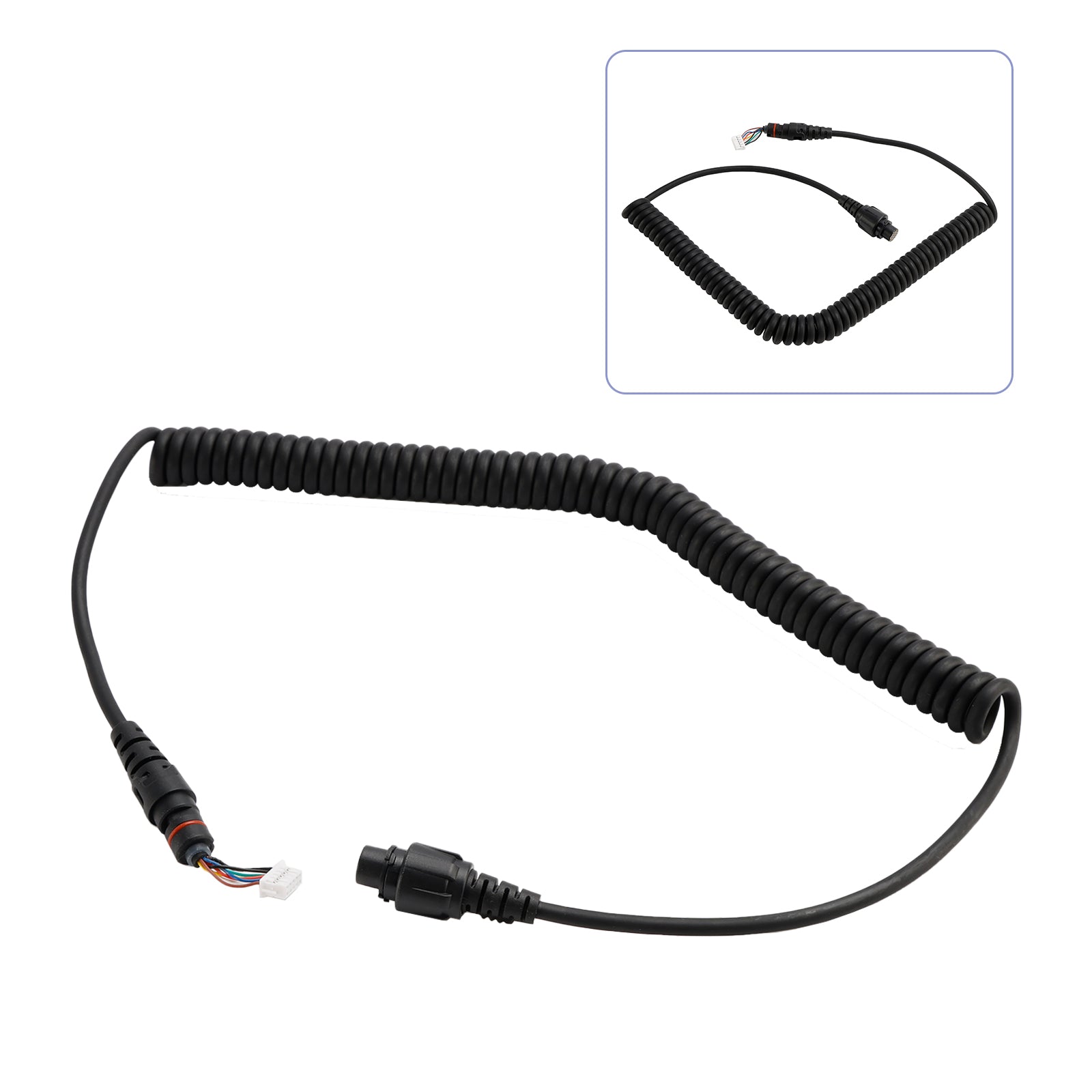 SM19A1 버튼 토크 마이크 코드 핸드 마이크 케이블 MD780 MD650 RD980용