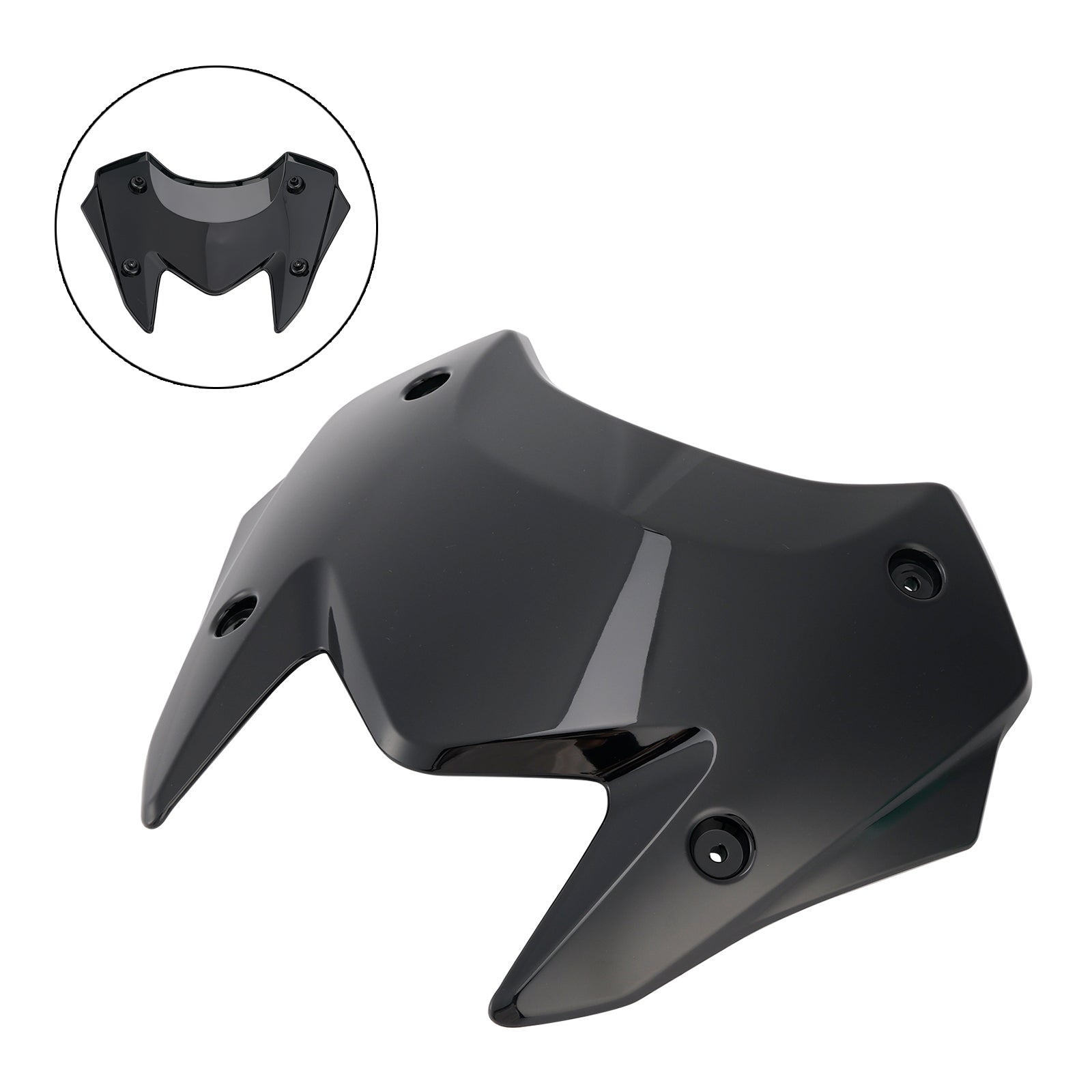 2022-2024 야마하 T-MAX 560 윈드실드 윈드스크린 + 브라켓