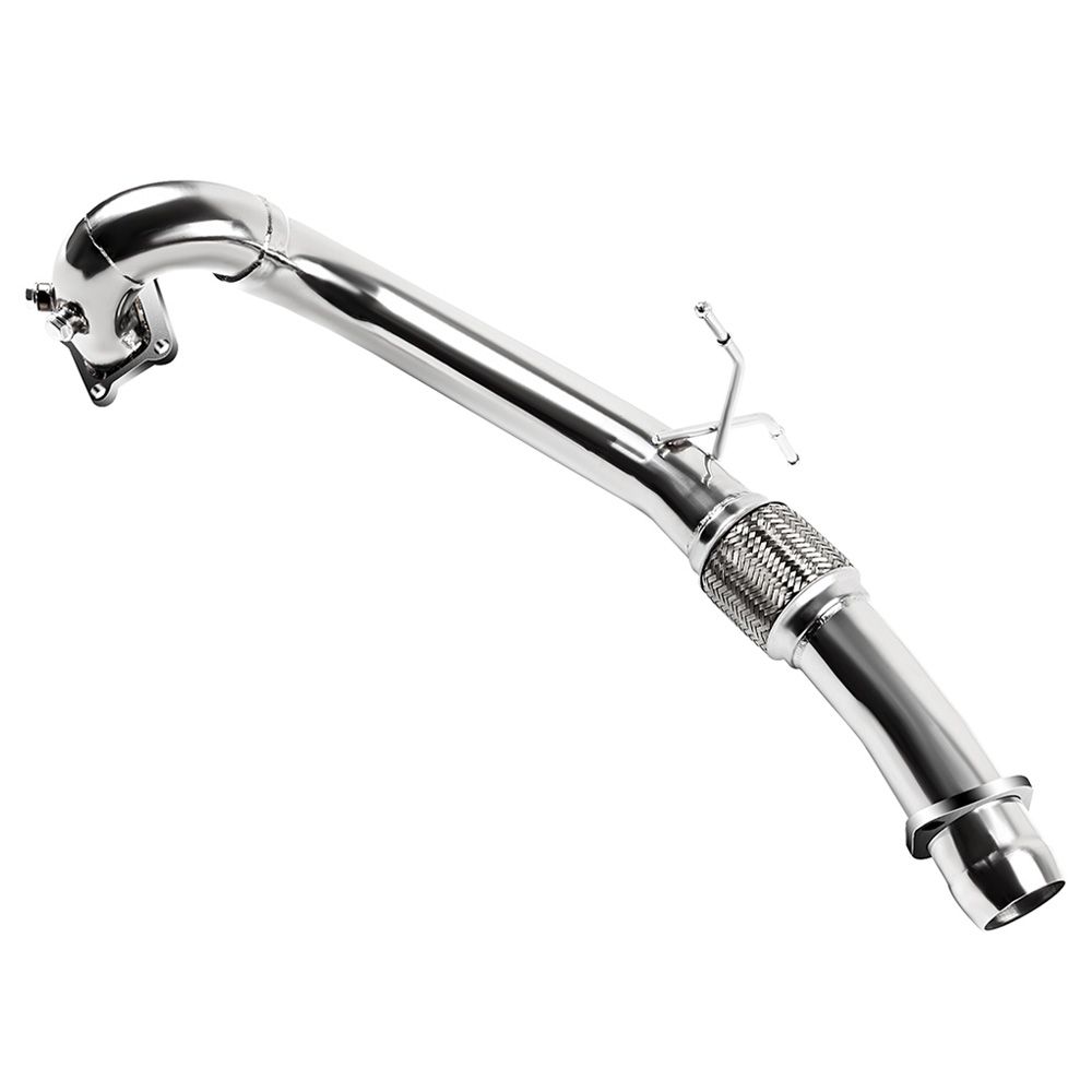 Turbo Downpipe Exhaust for 2007-2013 Mazda 3 2.3L SS Racing Stainless Steel