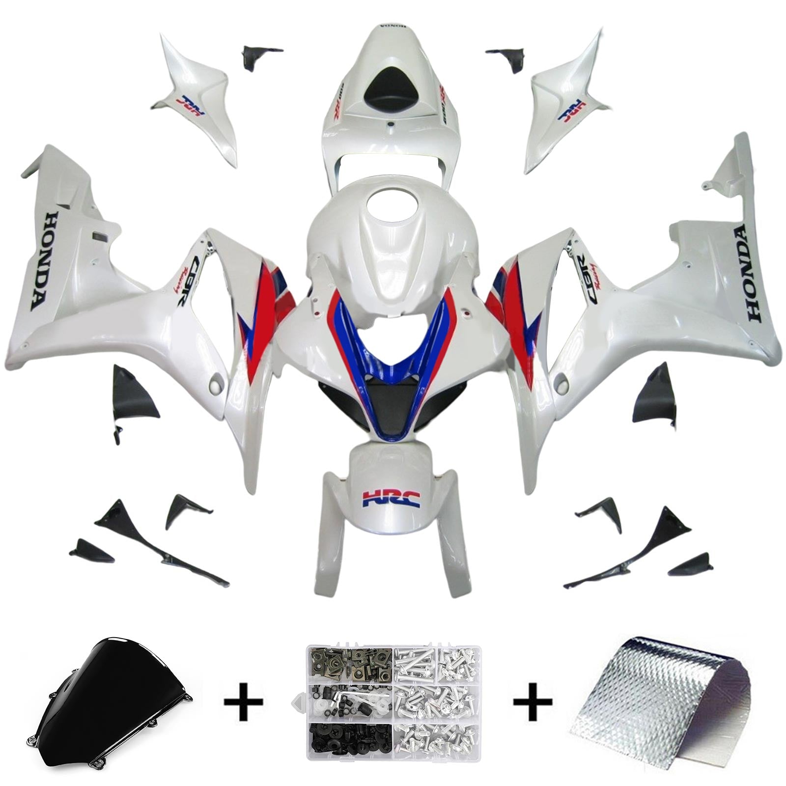 Honda CBR600RR 2007-2008 F5 Fairing Kit Bodywork Plastic ABS