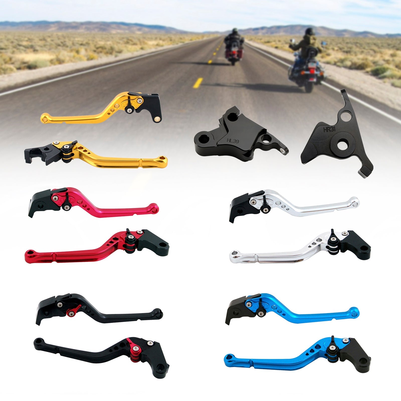 Long Clutch Brake Lever fit for CFMOTO 450SS 450SR 21-23 450NK 23-24