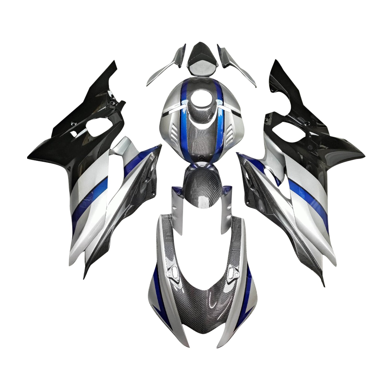 Injection Fairing Kit Bodywork Plastic ABS fit For Yamaha YZF-R6 2017-2023