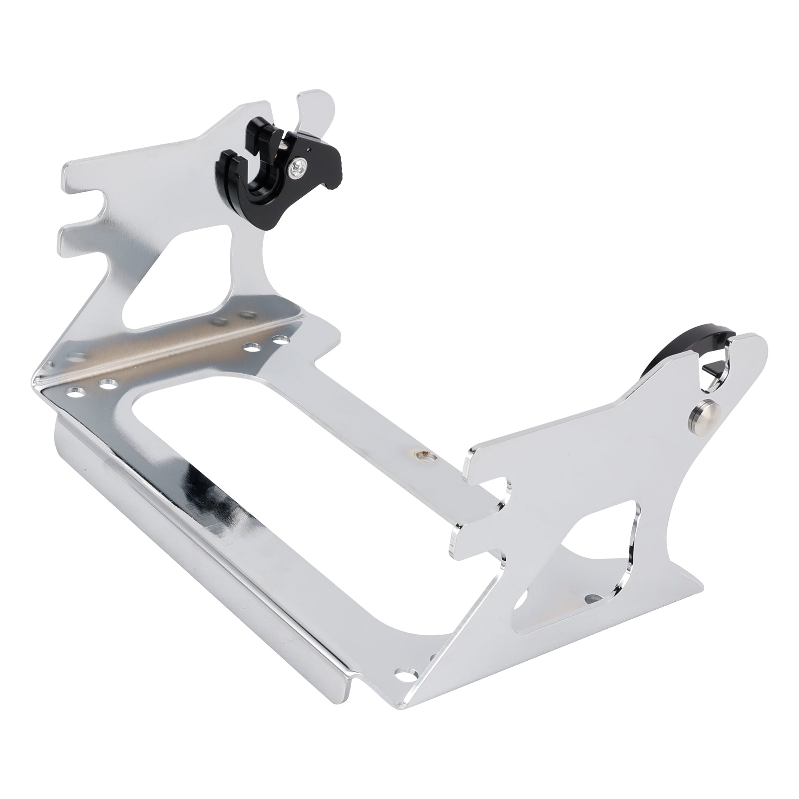 For 1996-2008 Road King Detachable two up tour mounting pack rack chrome