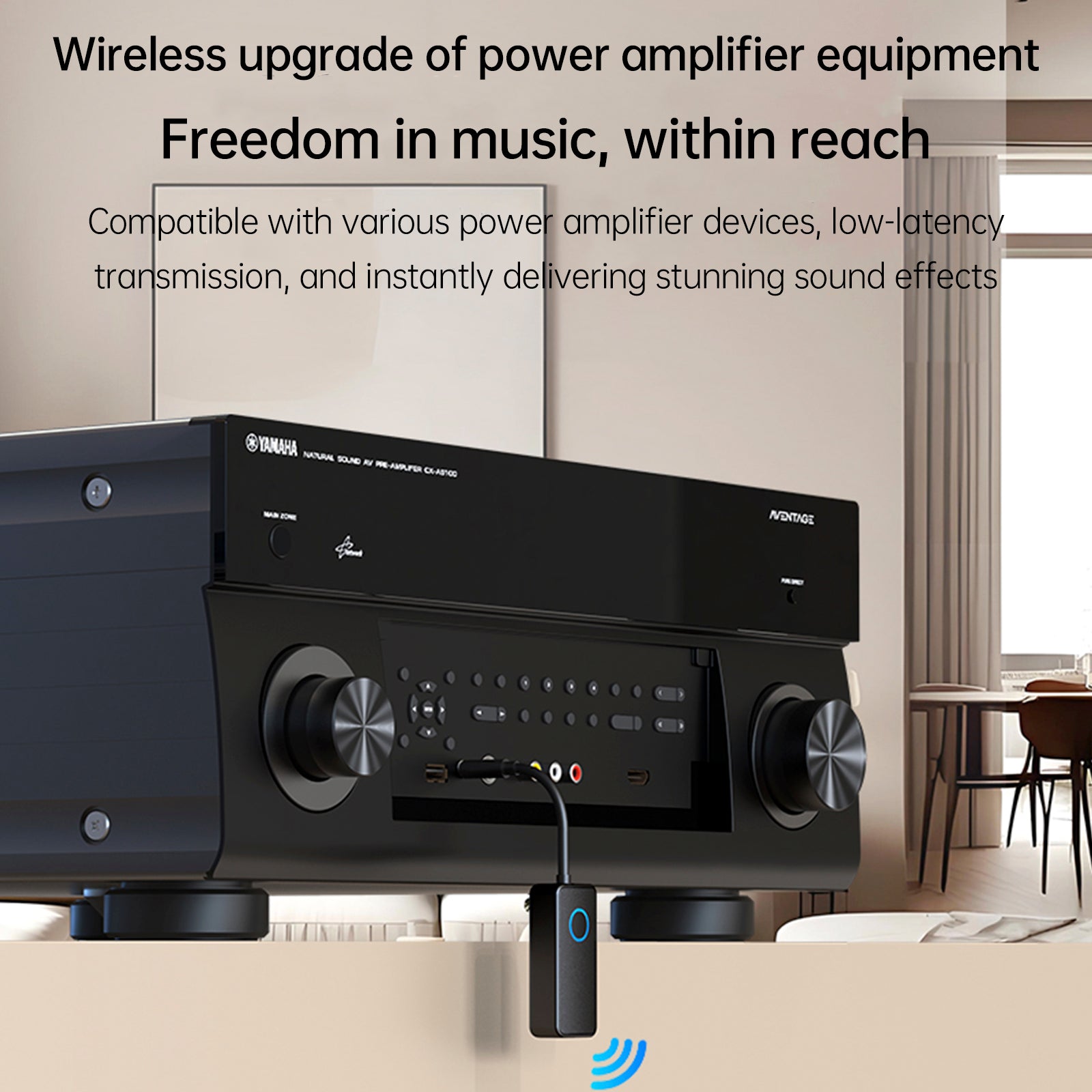 Bluetooth 5.4 Receiver Transmitter 2-in-1 3.5mm Wireless Audio Adapter