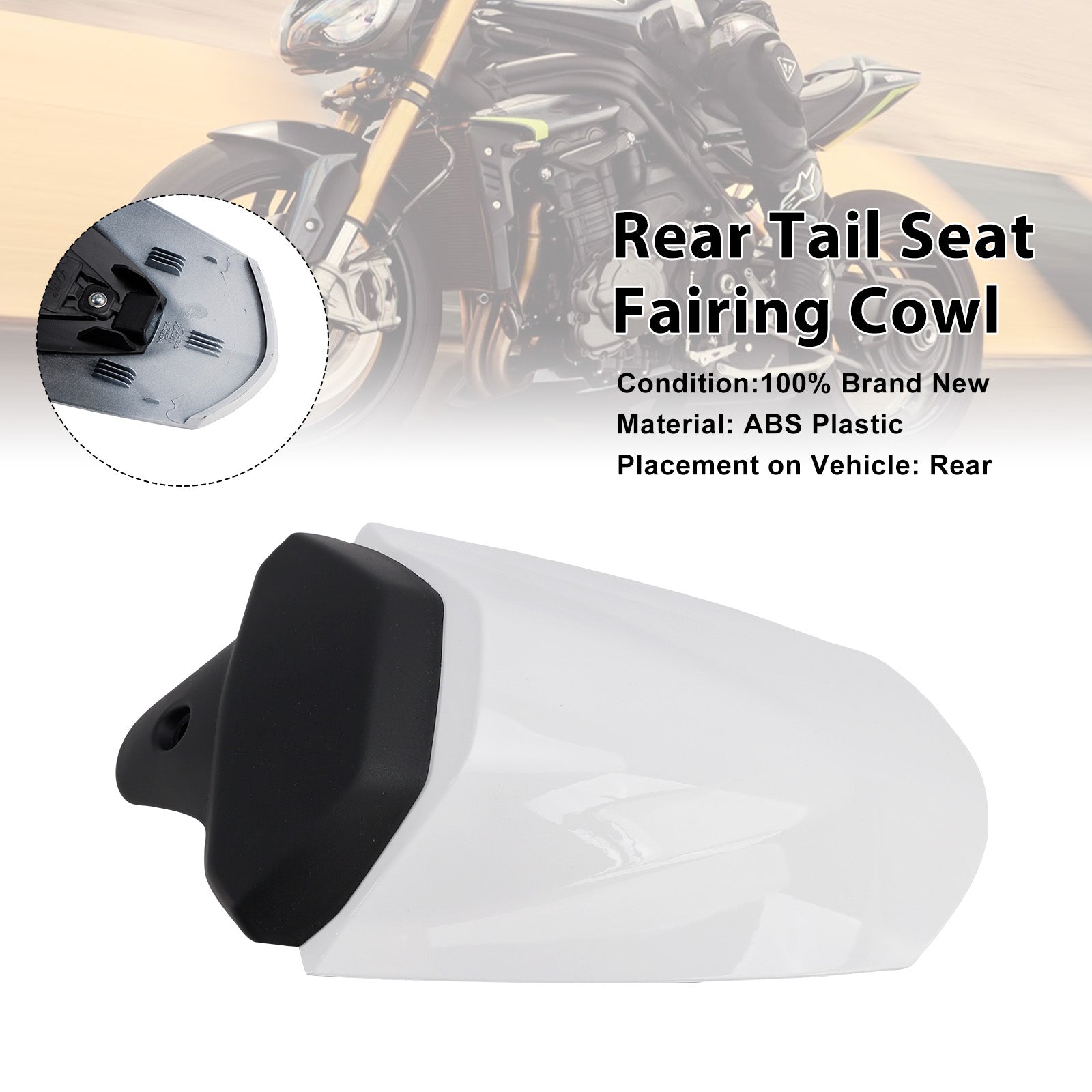 2025-2026 For Speed Triple 1200 RS Rear Tail Seat Fairing Cowl Cover