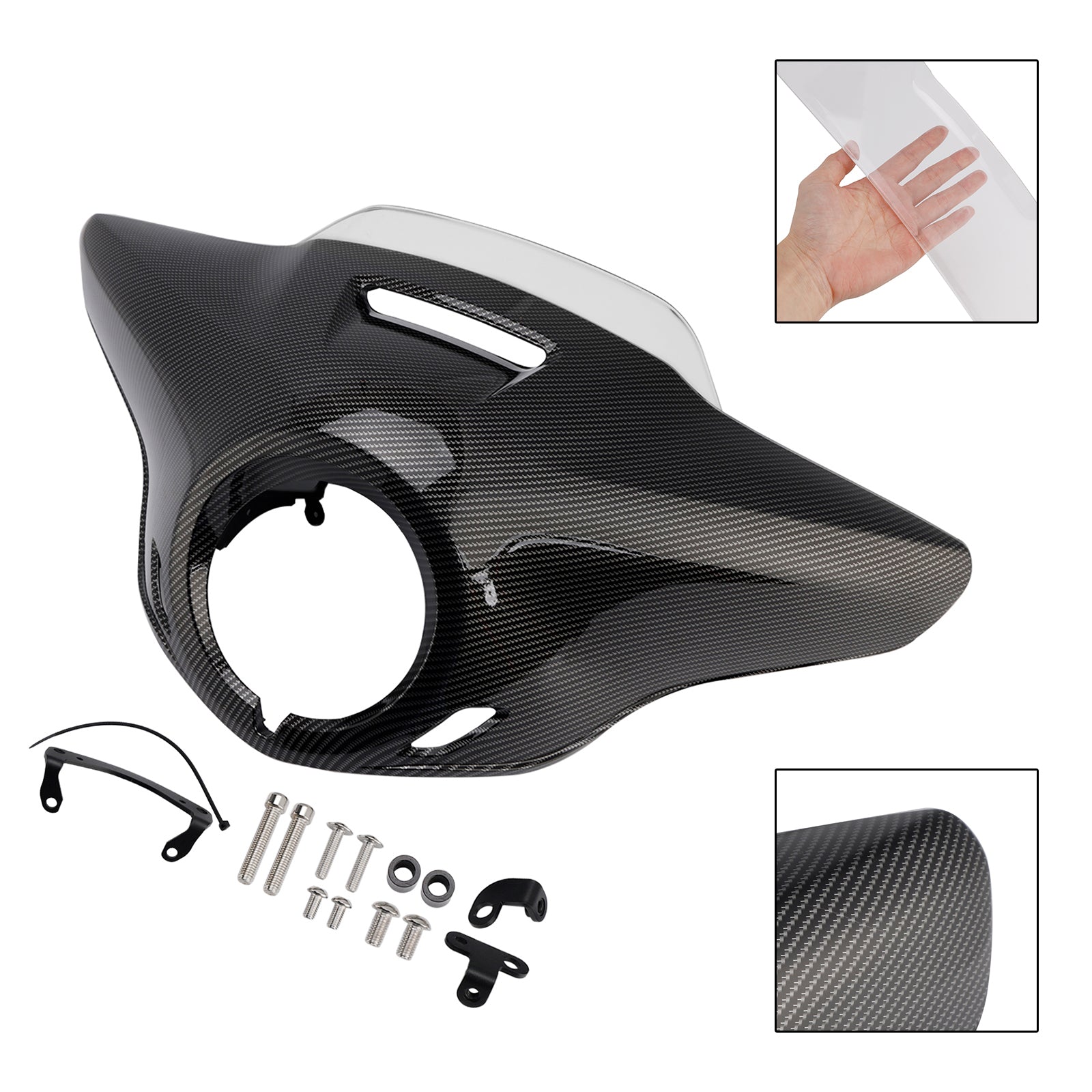 2021-2024 HONDA CM300 CM500 Windshield WindScreen Headlight Fairing